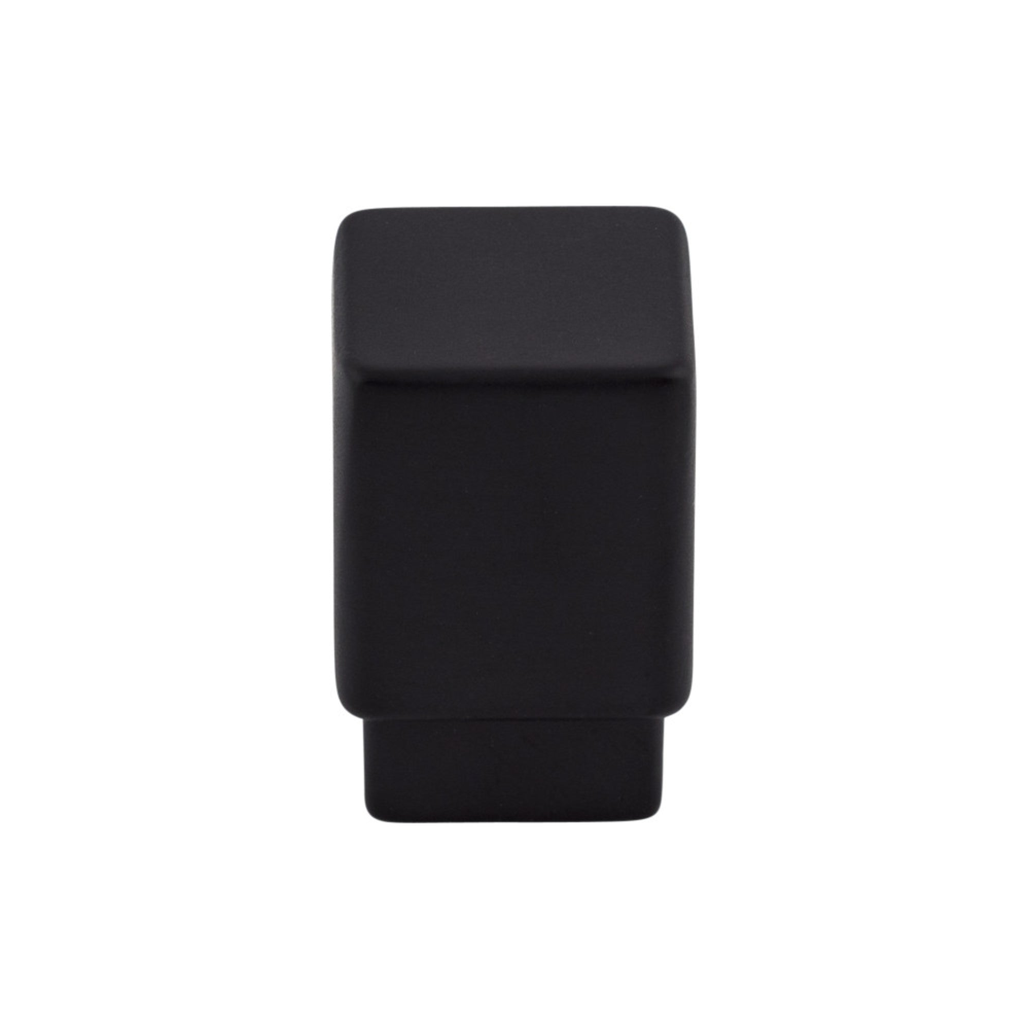 Tapered Square Knob - Flat Black