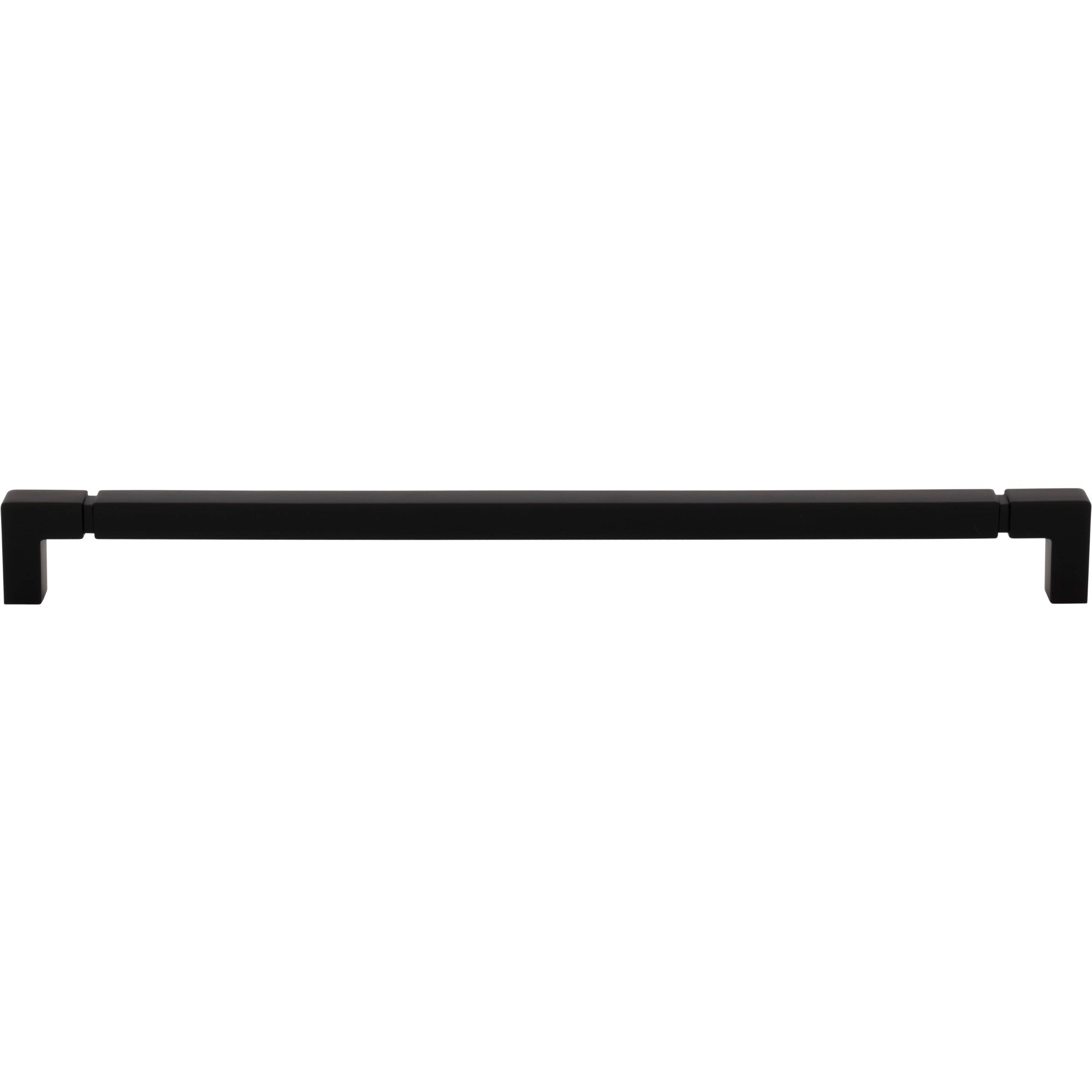 Langston 12" Center to Center Bar Pull - Flat Black