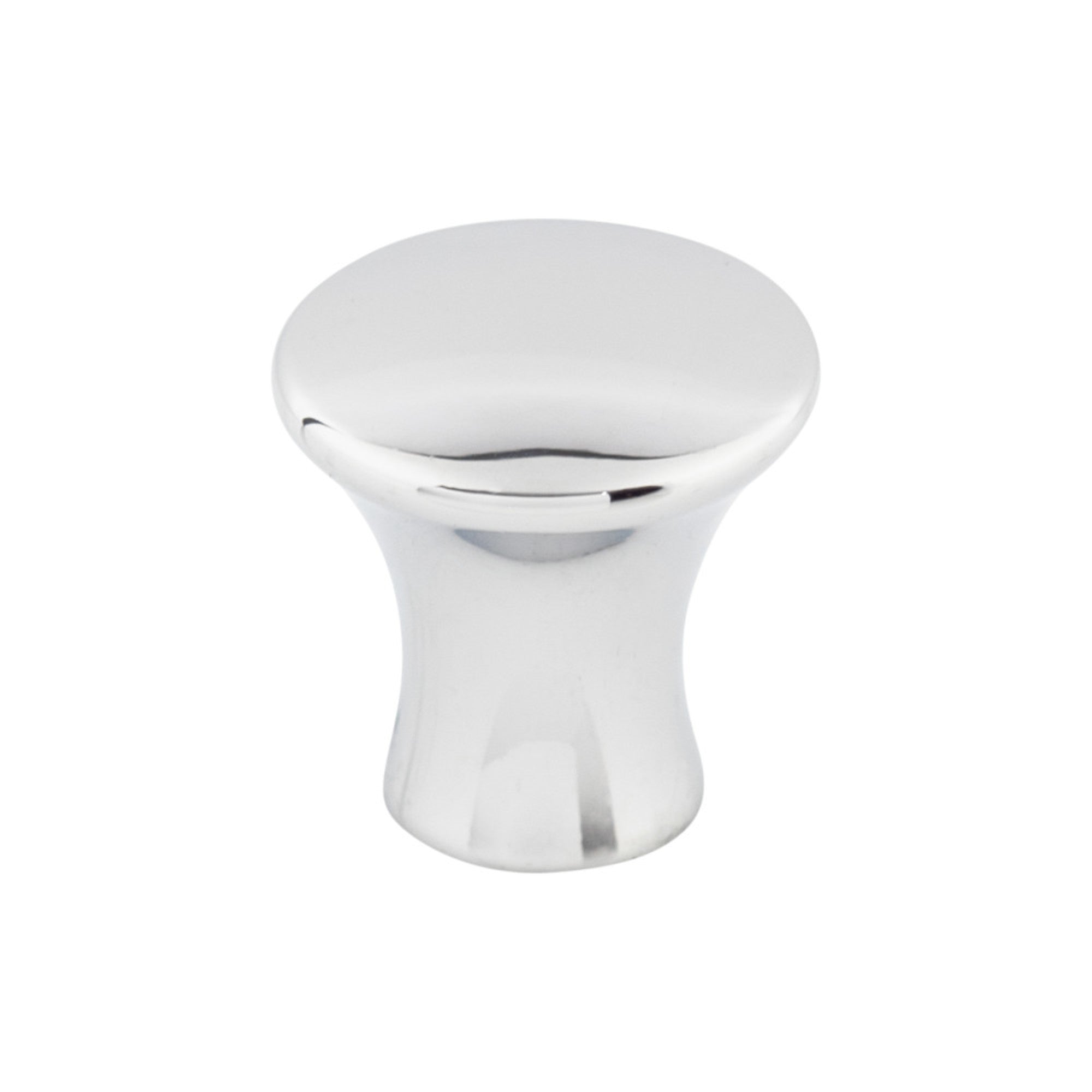 Oculus 7/8" Diameter Round Knob - Polished Chrome