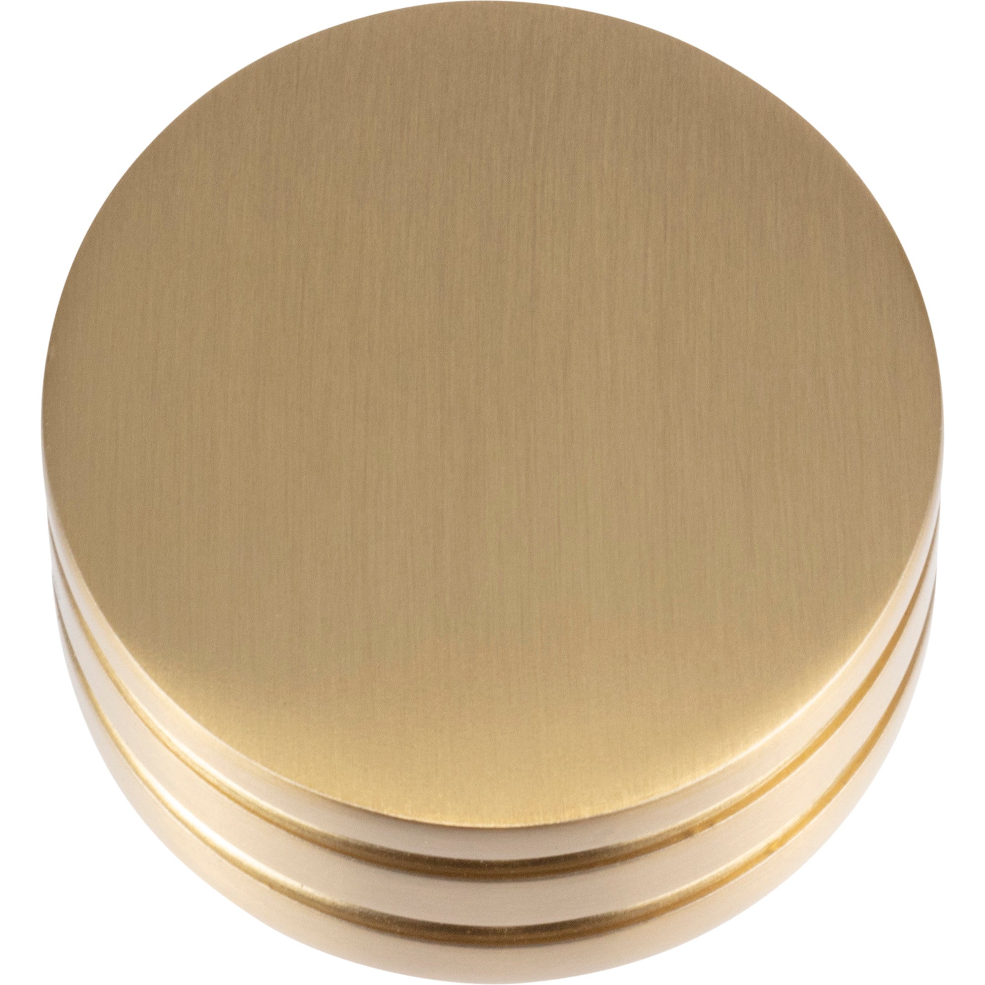 Griffith 1 1/4" Diameter Round Knob - Warm Brass