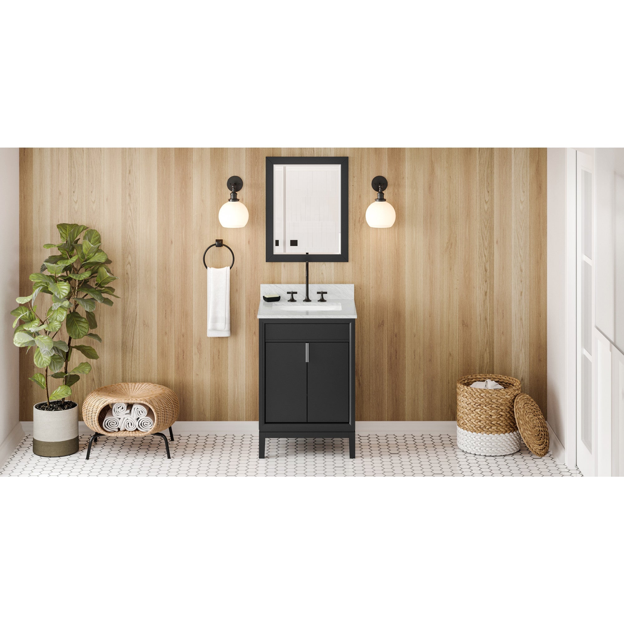 24" Theodora Vanity – Black