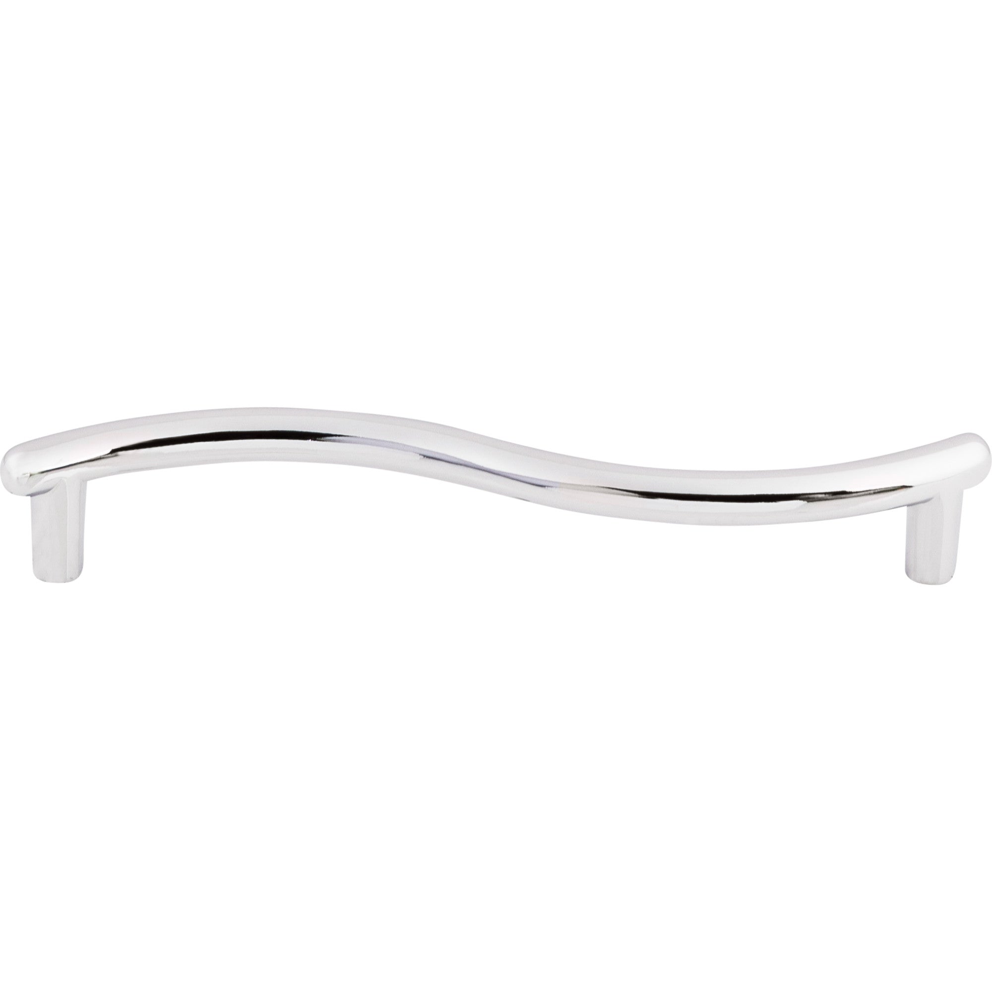 Spiral 5 1/16" Center to Center Bar Pull - Polished Chrome