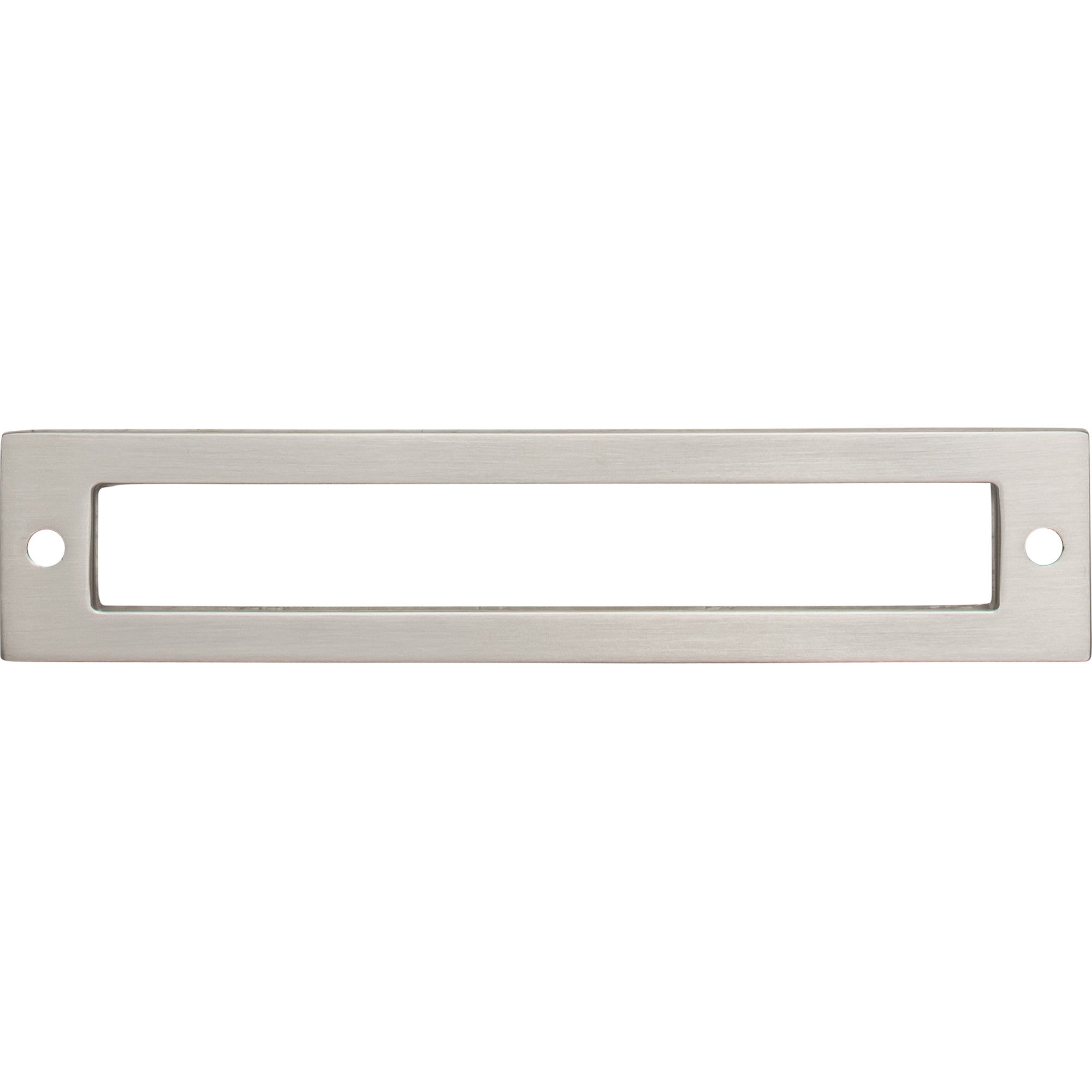 Hollin 5 1/16" Center to Center Pull Backplate - Brushed Satin Nickel