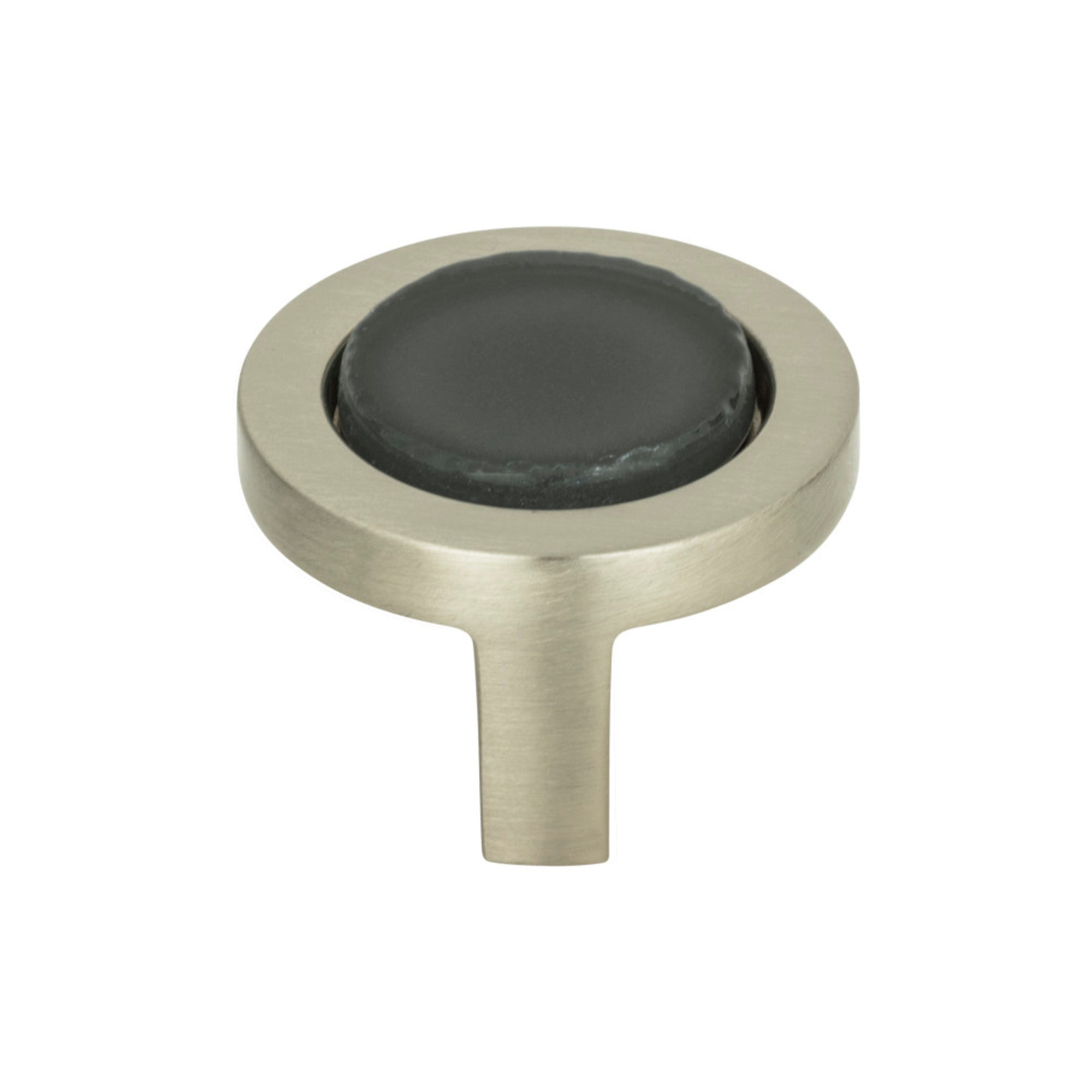 Spa 1-1/ Round Knob - Brushed Nickel