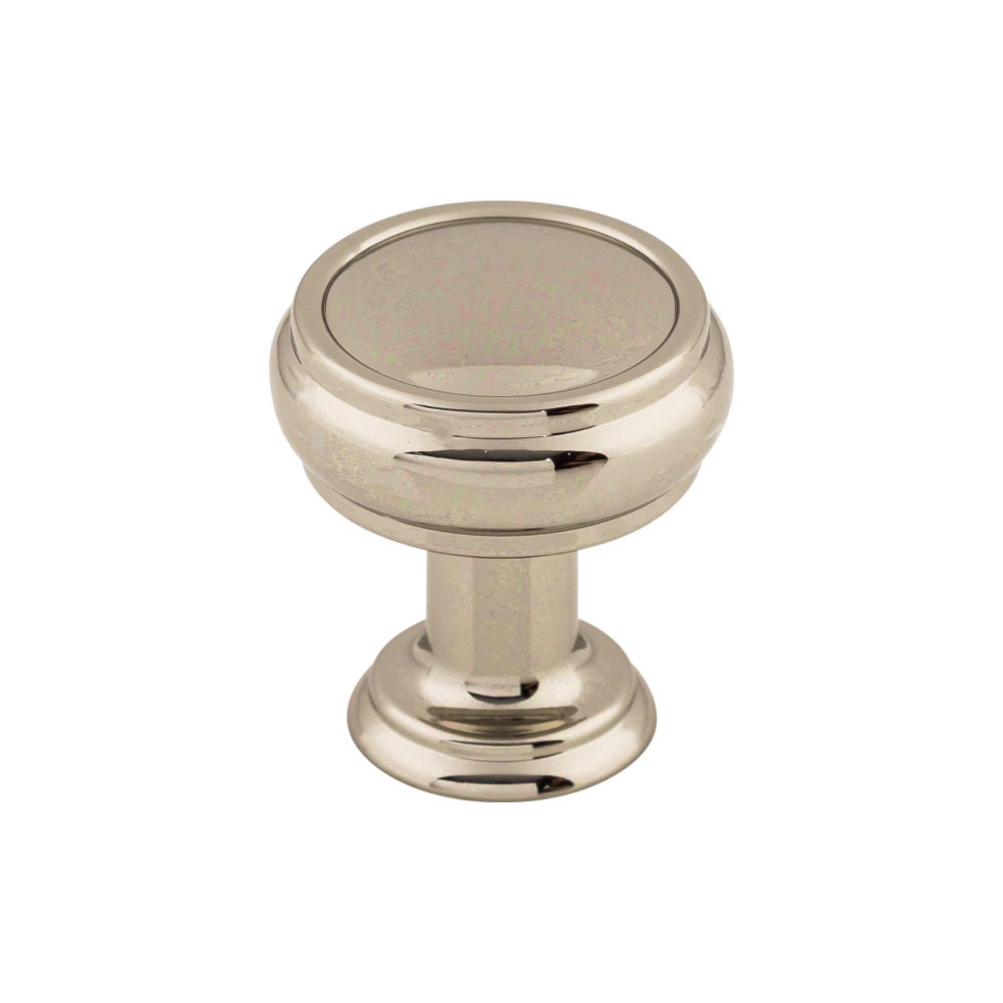 Eden 1" Diameter Round Knob - Polished Nickel