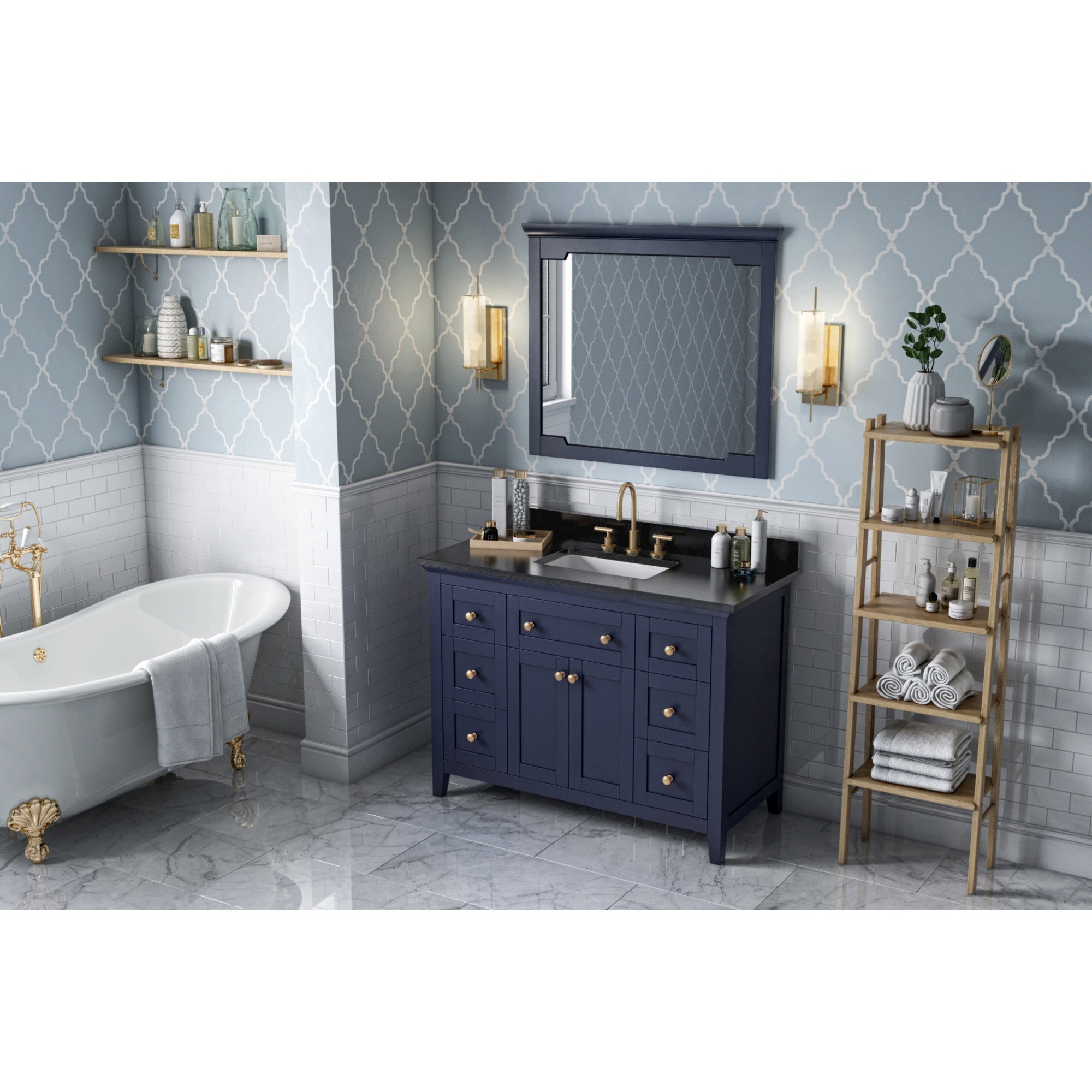 48" Chatham Vanity – Hale Blue