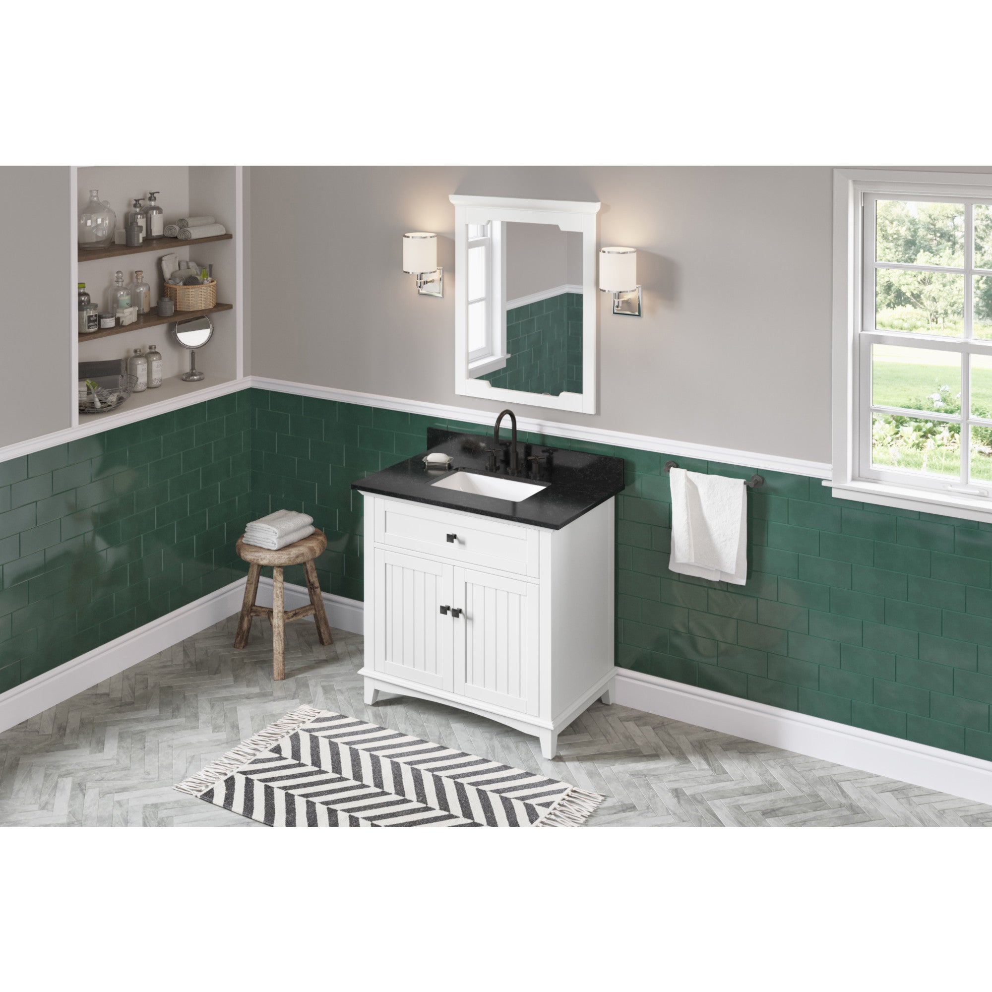 36" Savino Vanity – White