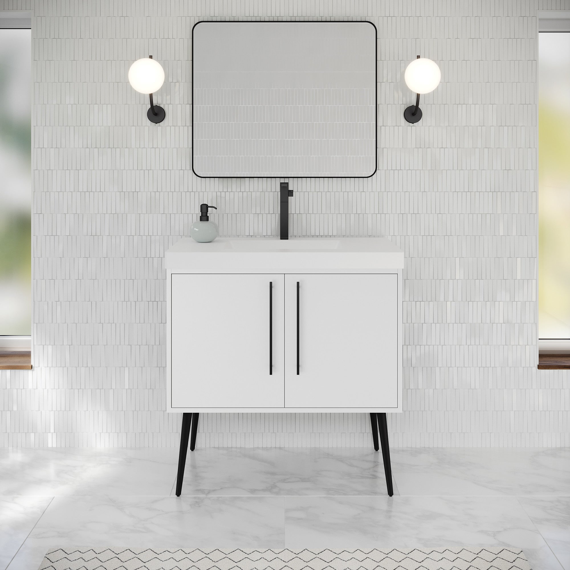 36" Tempest Vanity – White