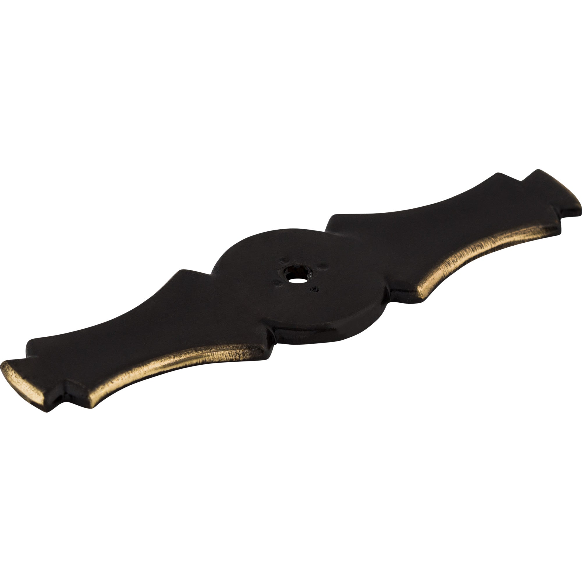 Celtic Backplate Knob Backplate - Dark Antique Brass