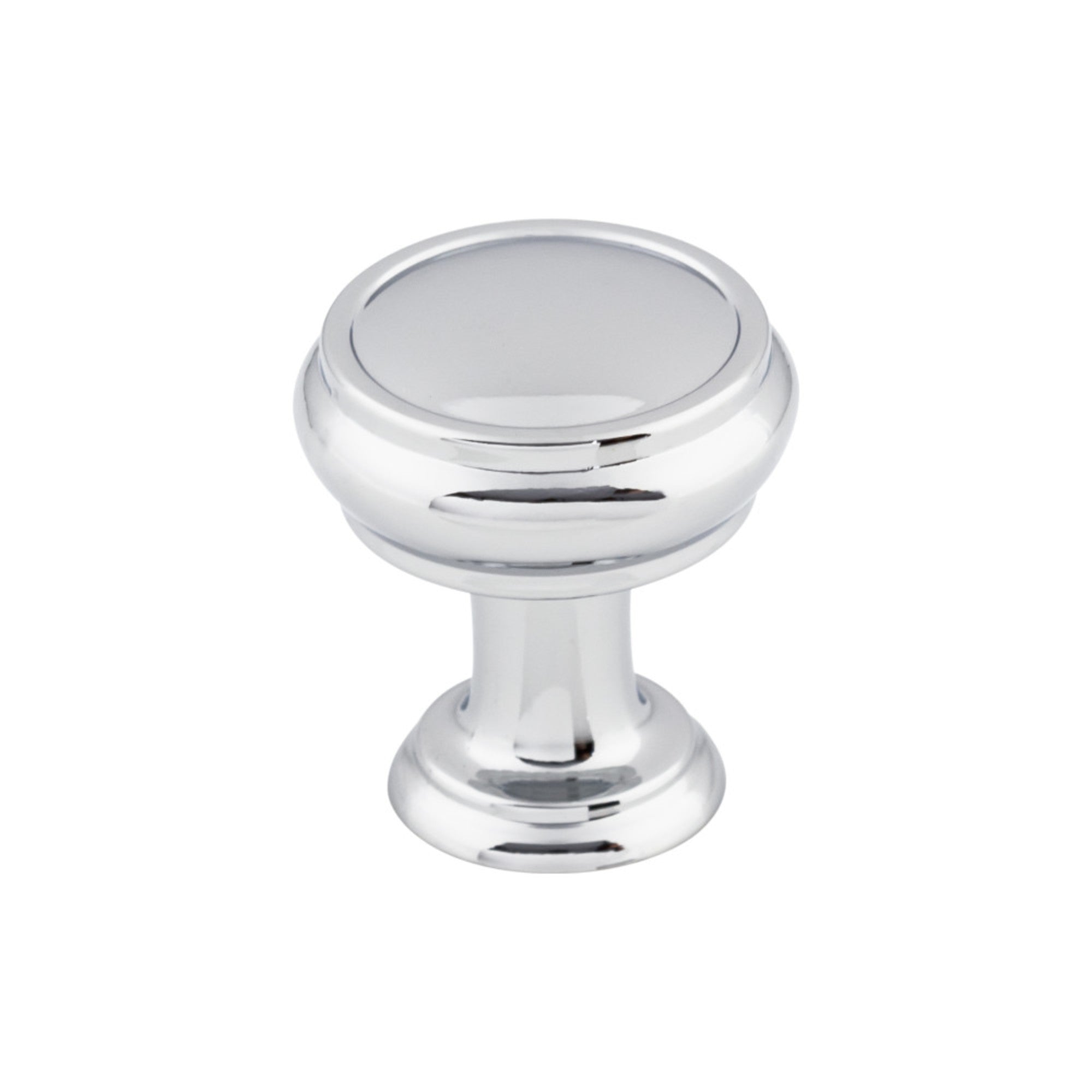 Eden 1" Diameter Round Knob - Polished Chrome