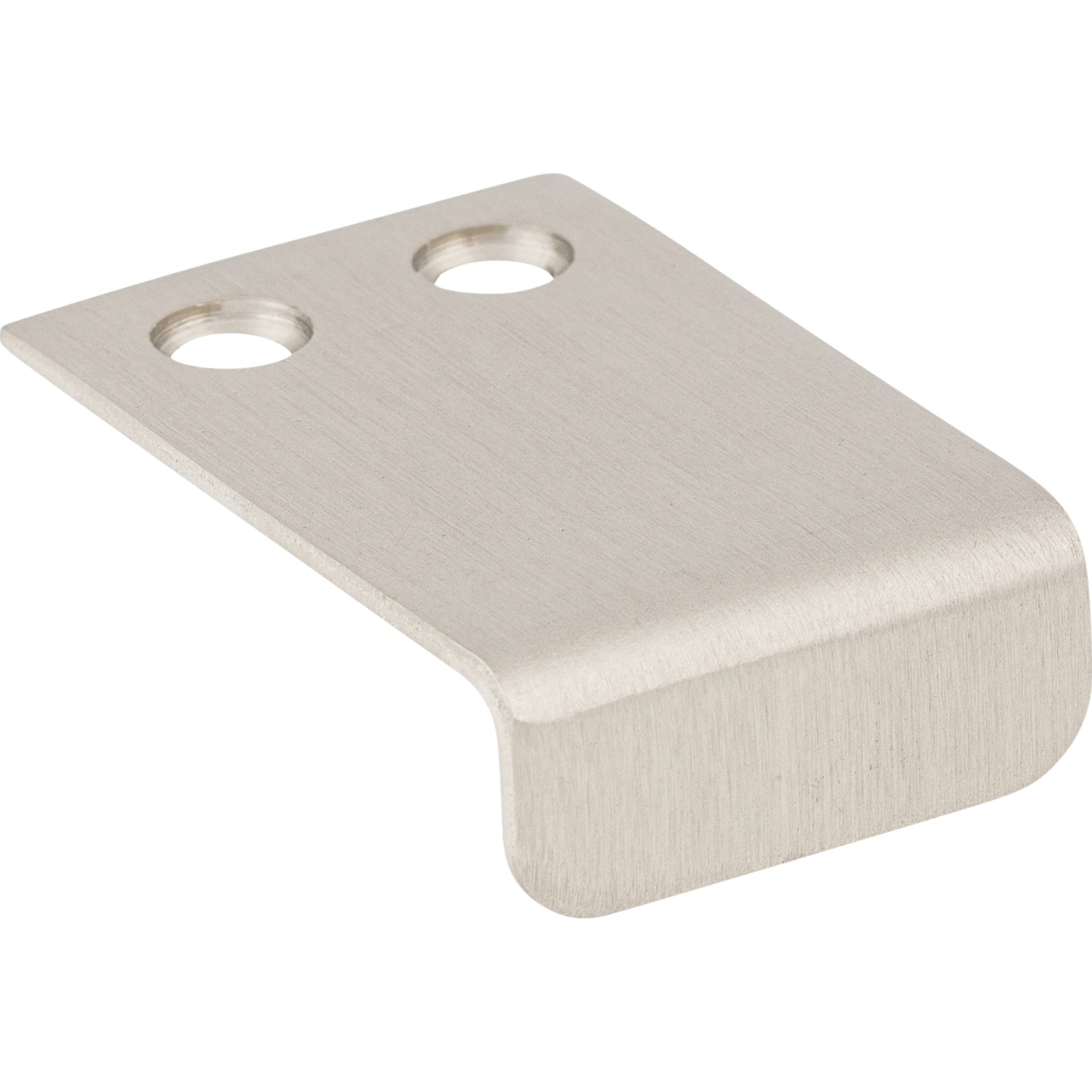 Tab 7/16" Center to Center Finger Pull - Brushed Satin Nickel
