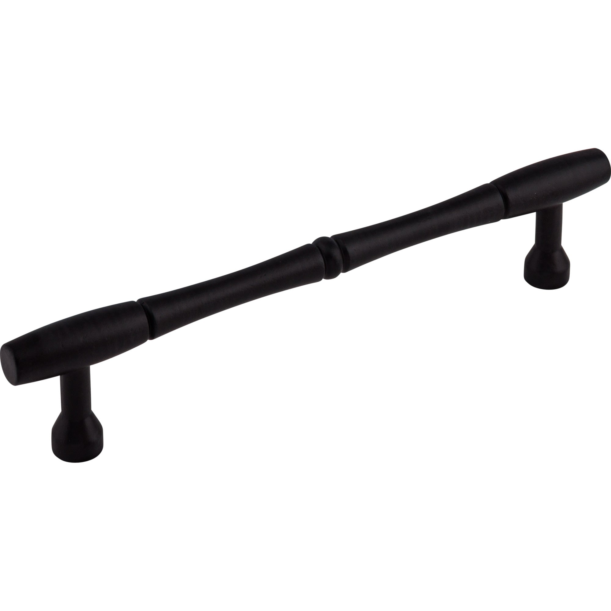 Nouveau Bamboo 7" Center to Center Bar Pull - Patina Black