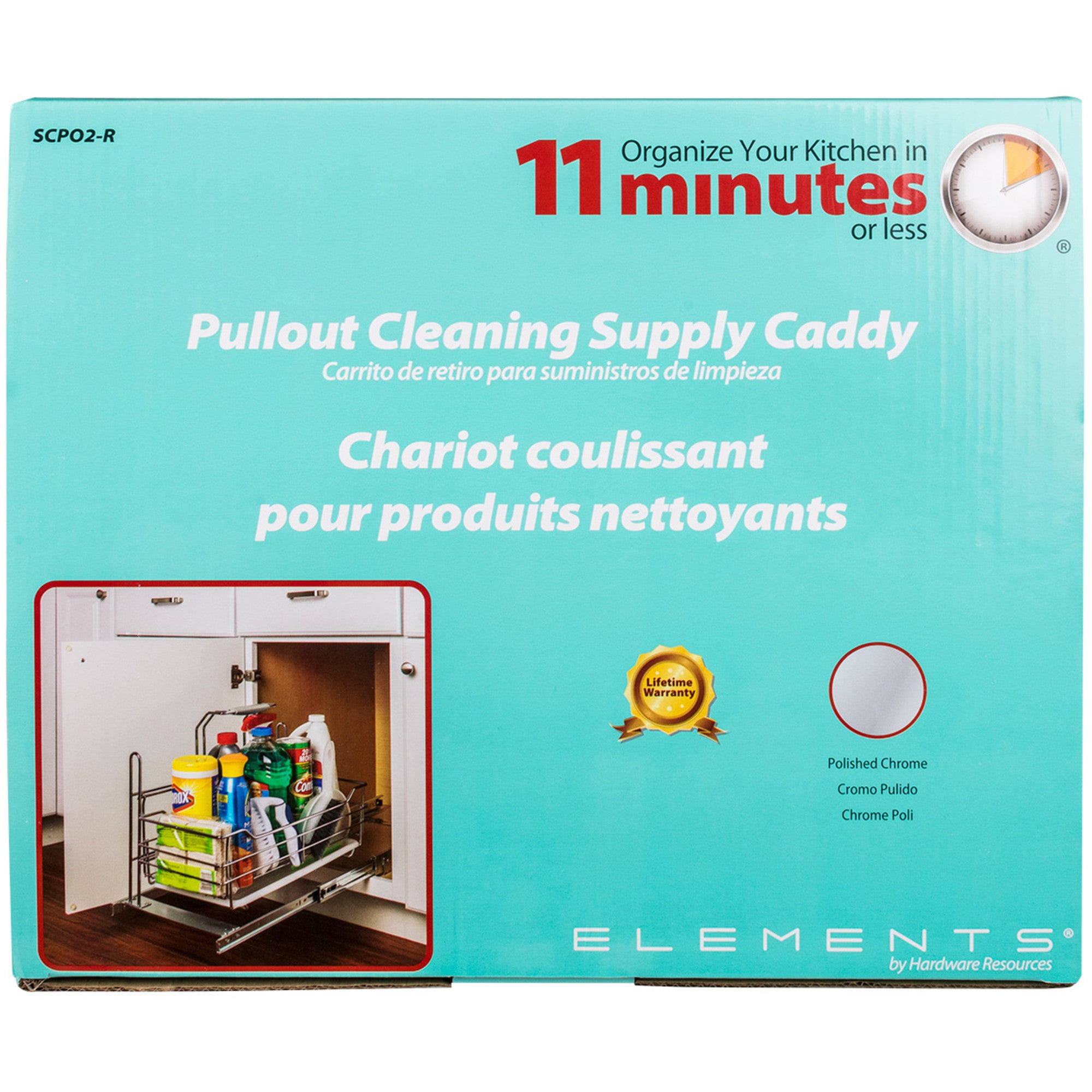 Cleaning Supply Caddy Pullout