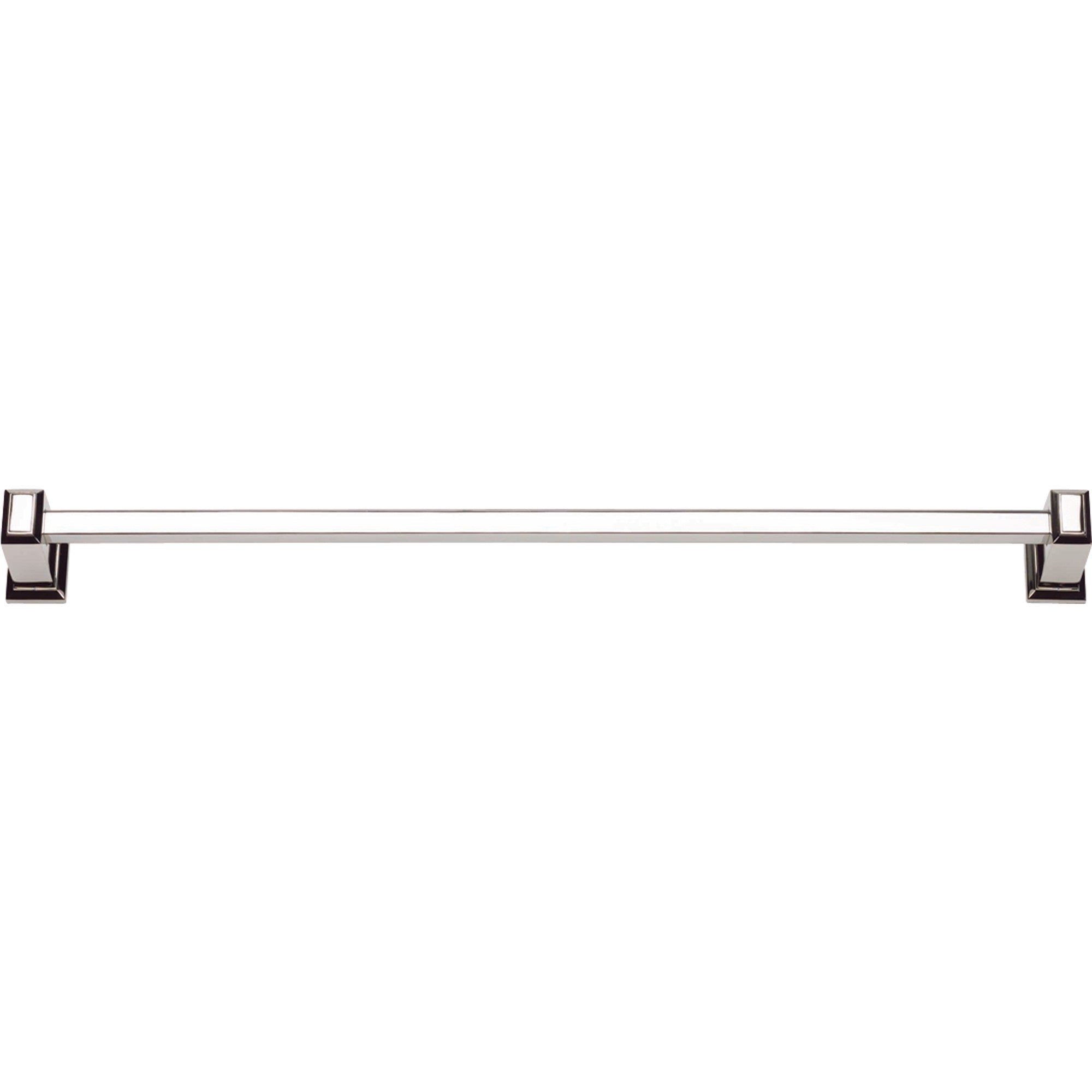 Sutton Place Single 25" Towel Bar - Polished Nickel
