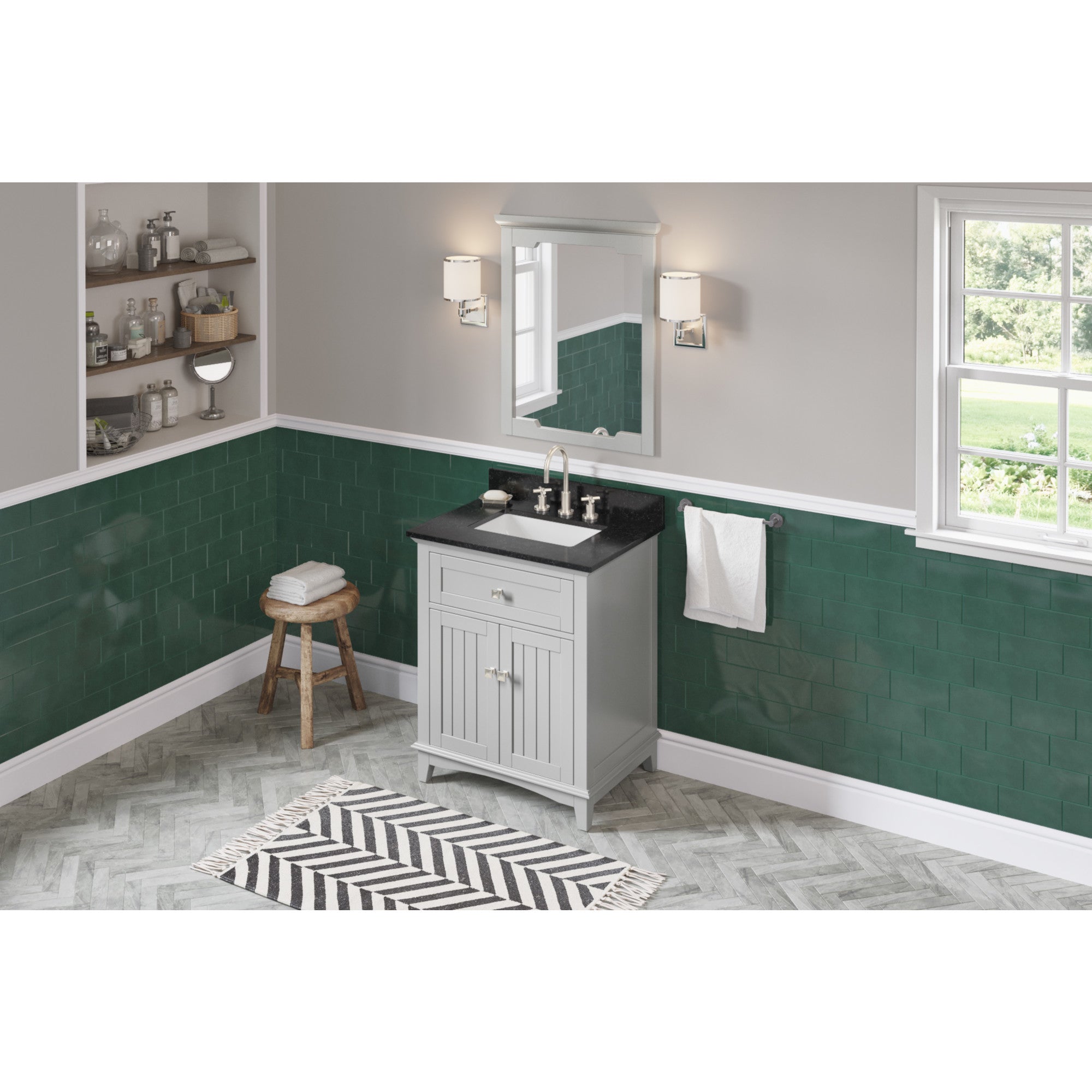 30" Savino Vanity – Grey