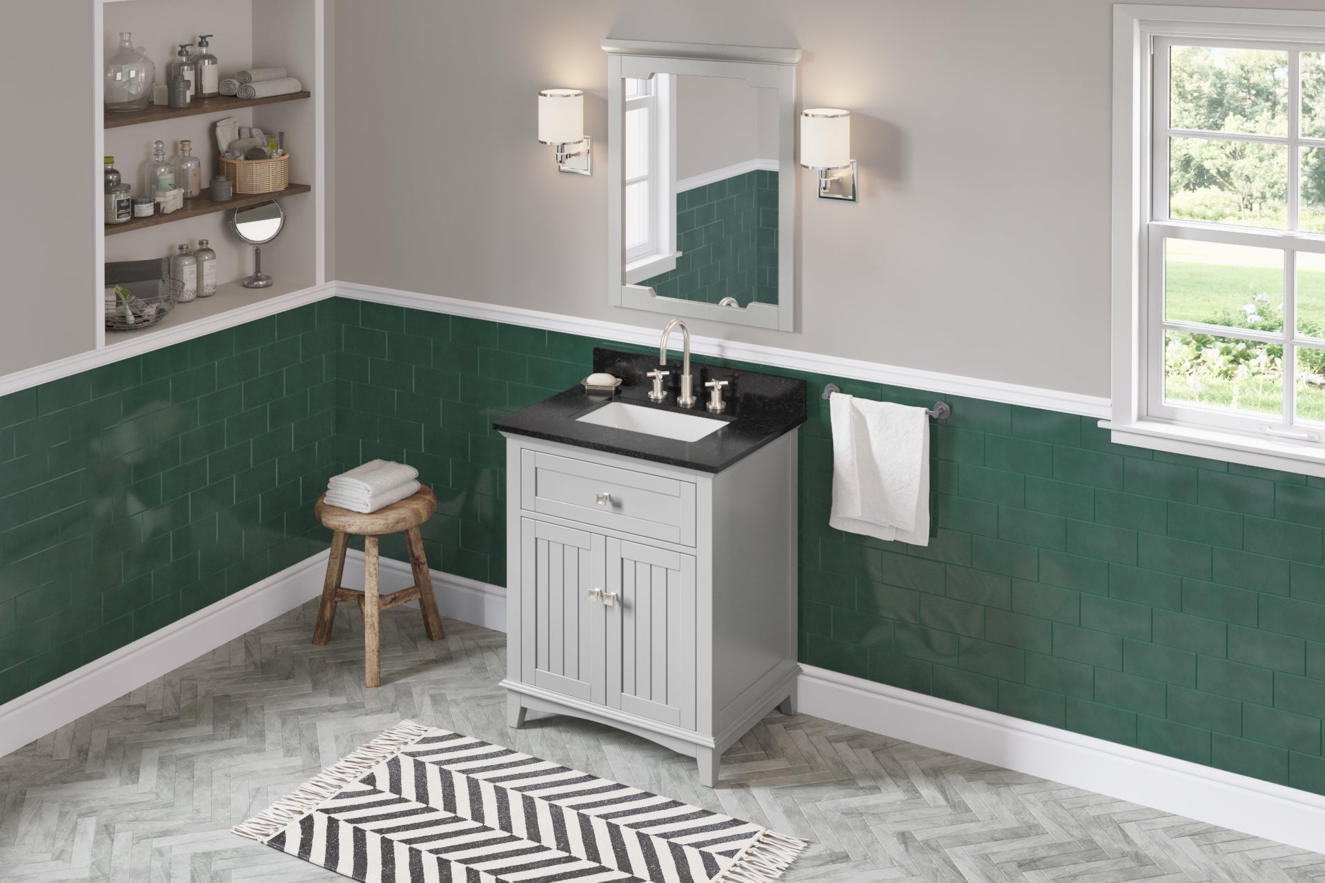 30" Savino Vanity – Grey