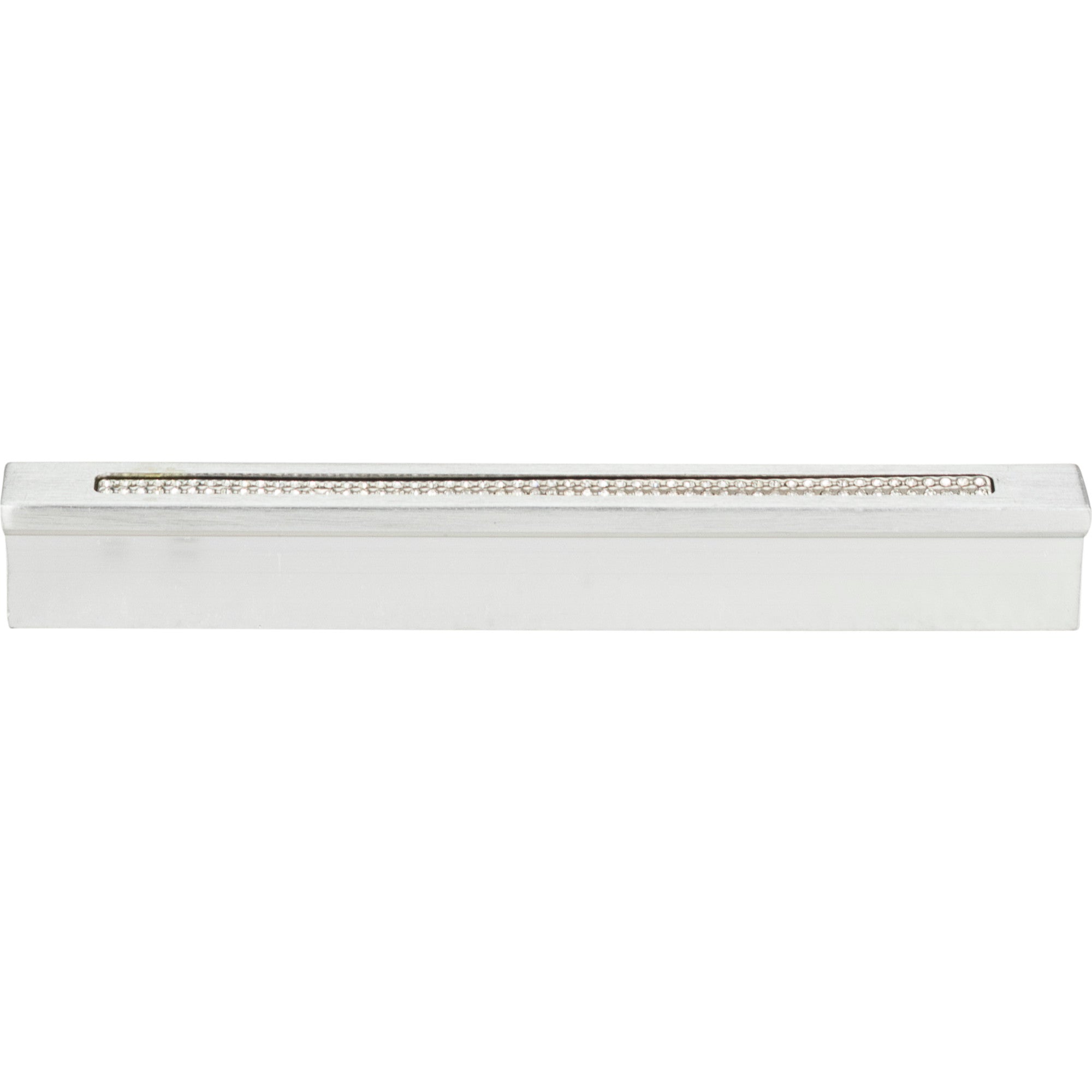 Crystal Bar Pull - Matte Chrome