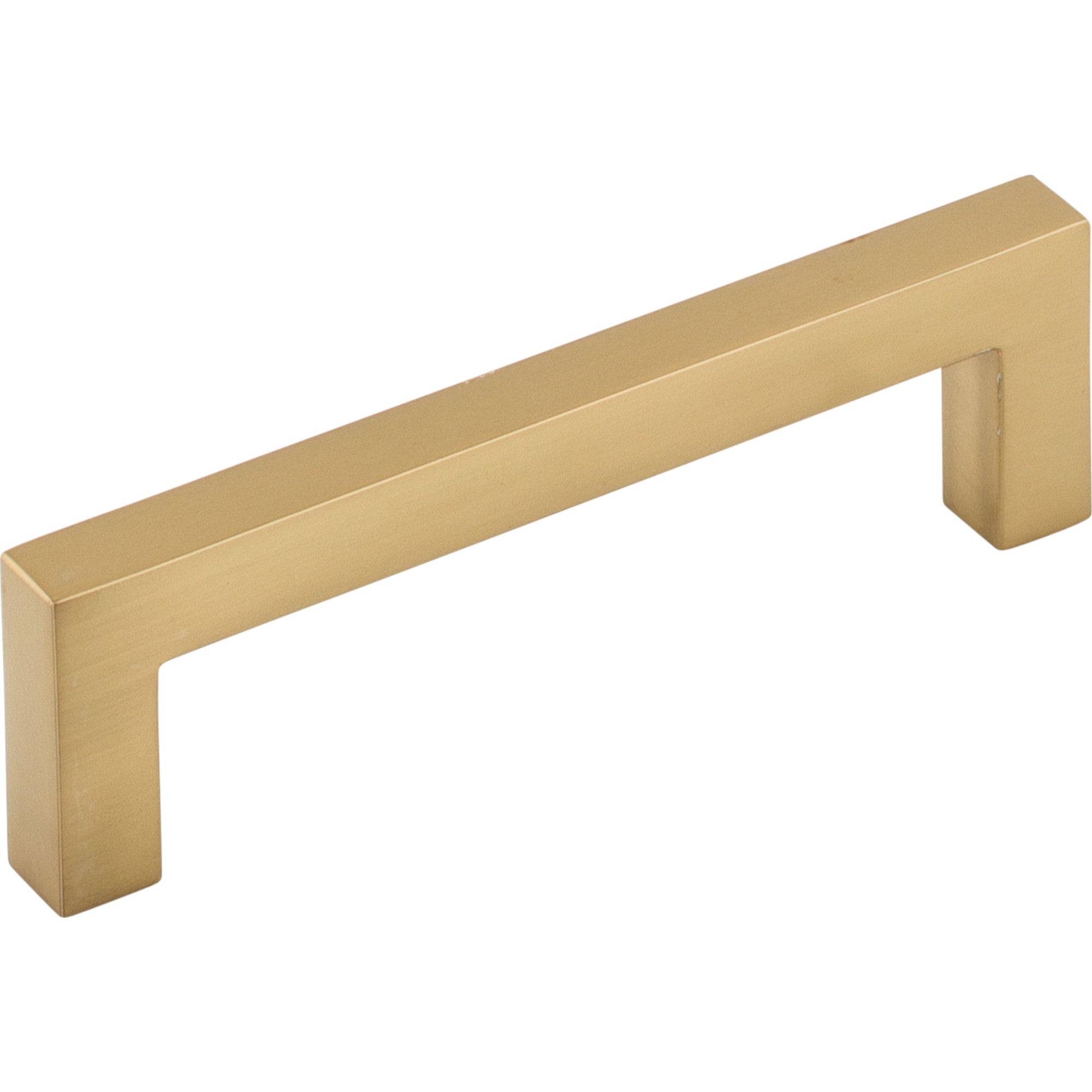 Square Bar 3 3/4" Center to Center Bar Pull - Honey Bronze