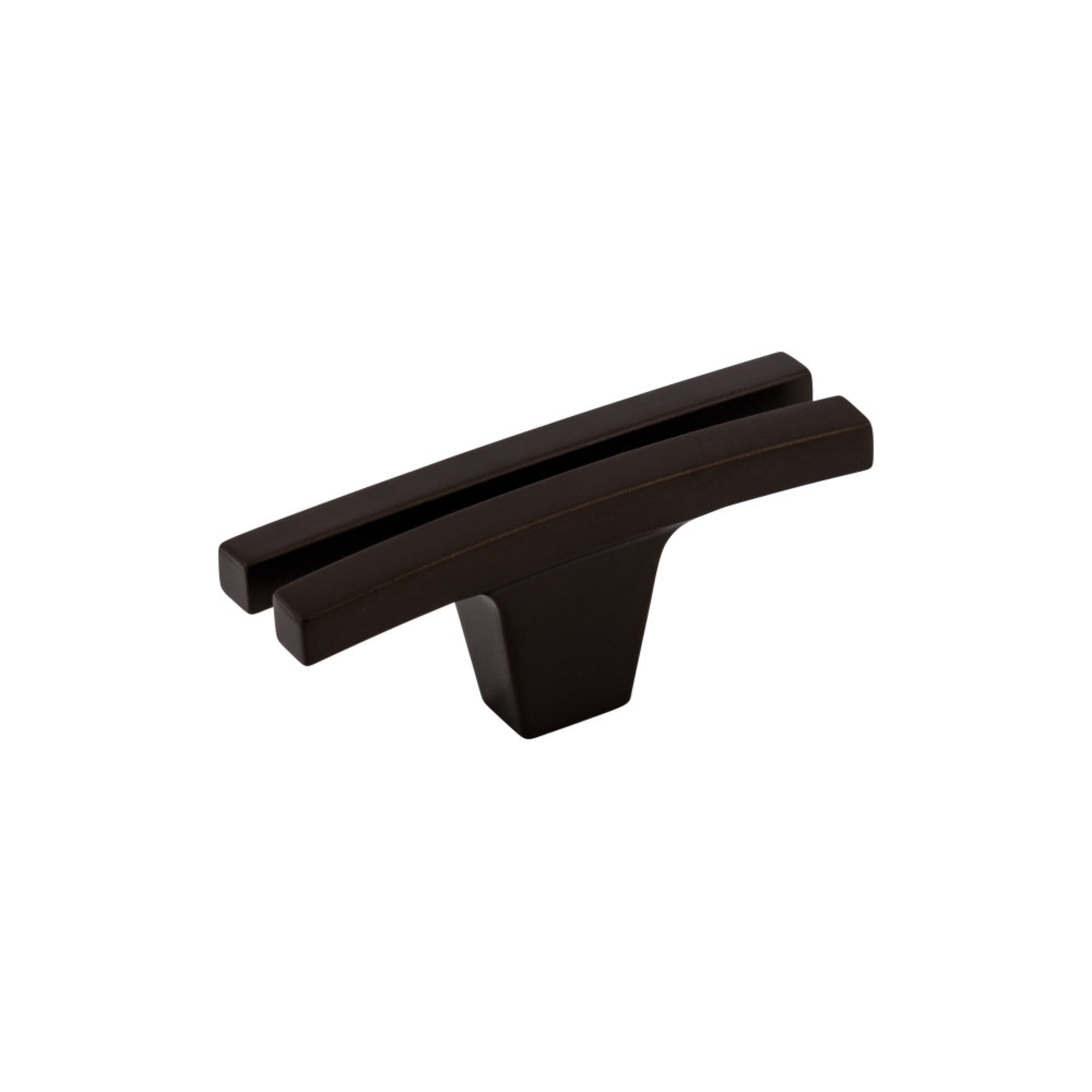 Flared 2 5/8" Length Geometric Knob - Oil Rubbed Bronze