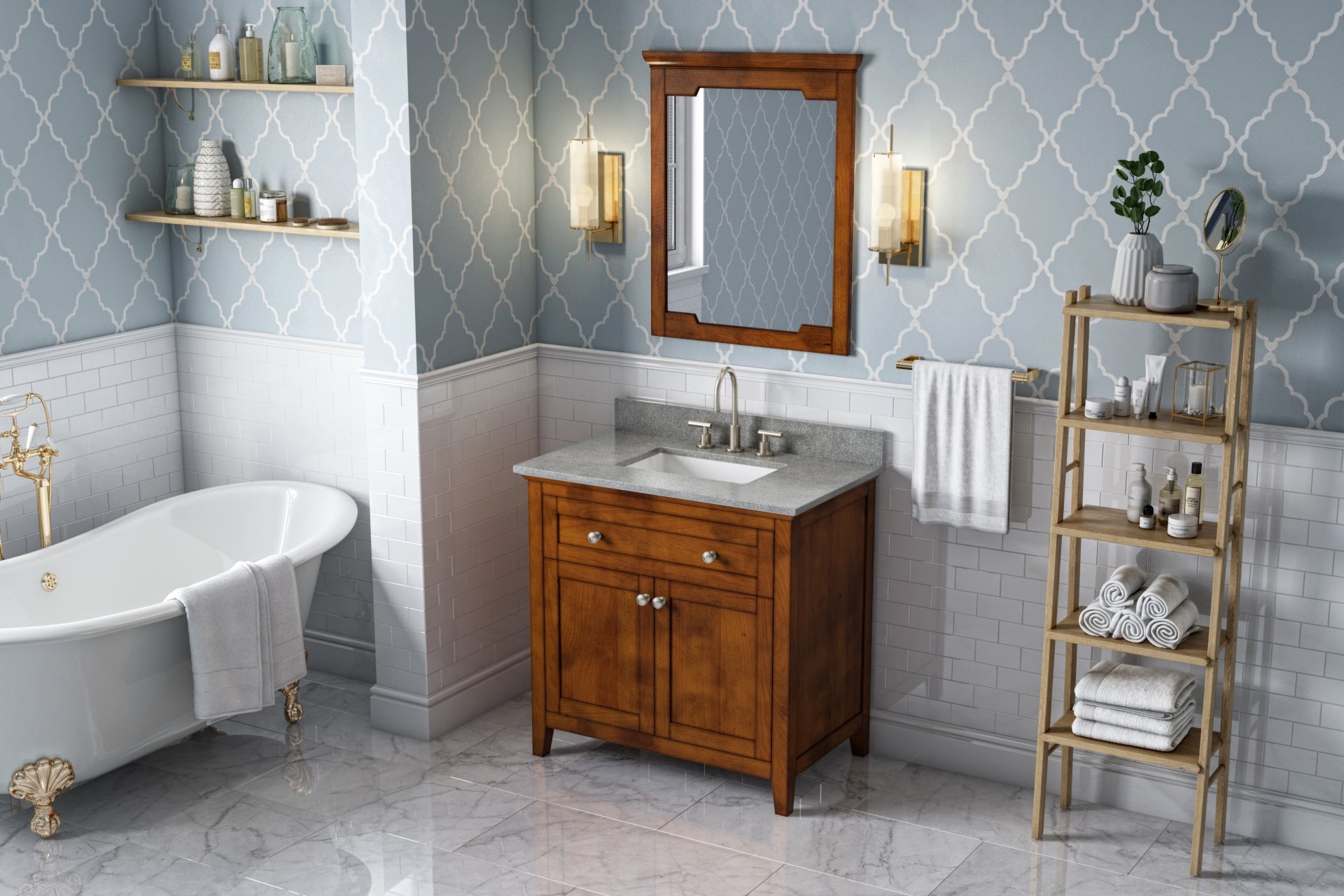 36" Chatham Vanity – Chocolate