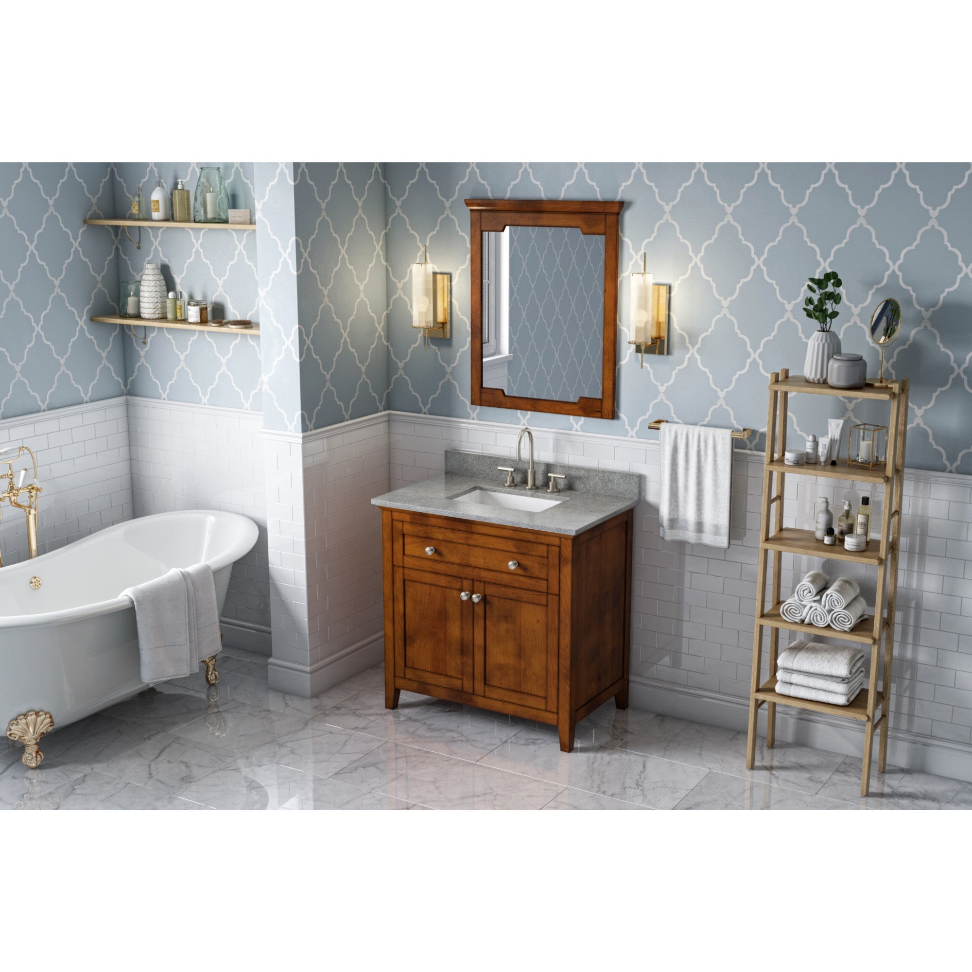 36" Chatham Vanity – Chocolate