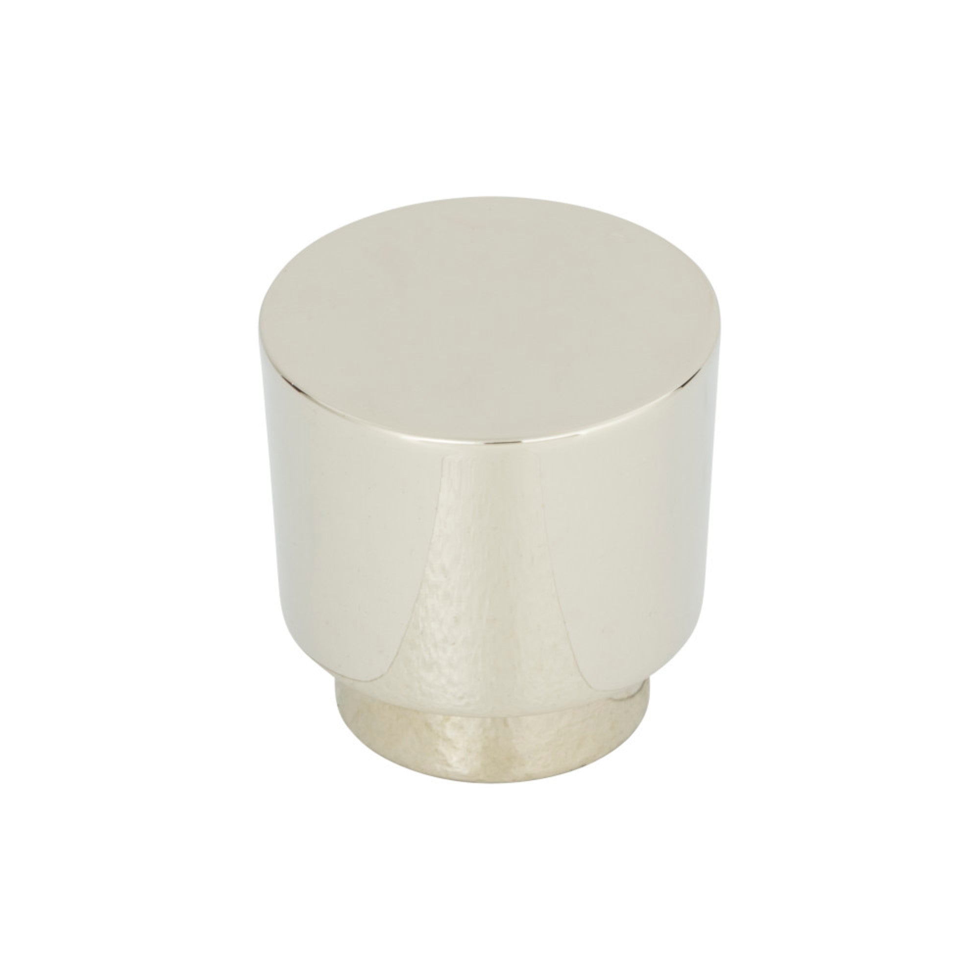 Tom Tom Round Knob - Polished Nickel