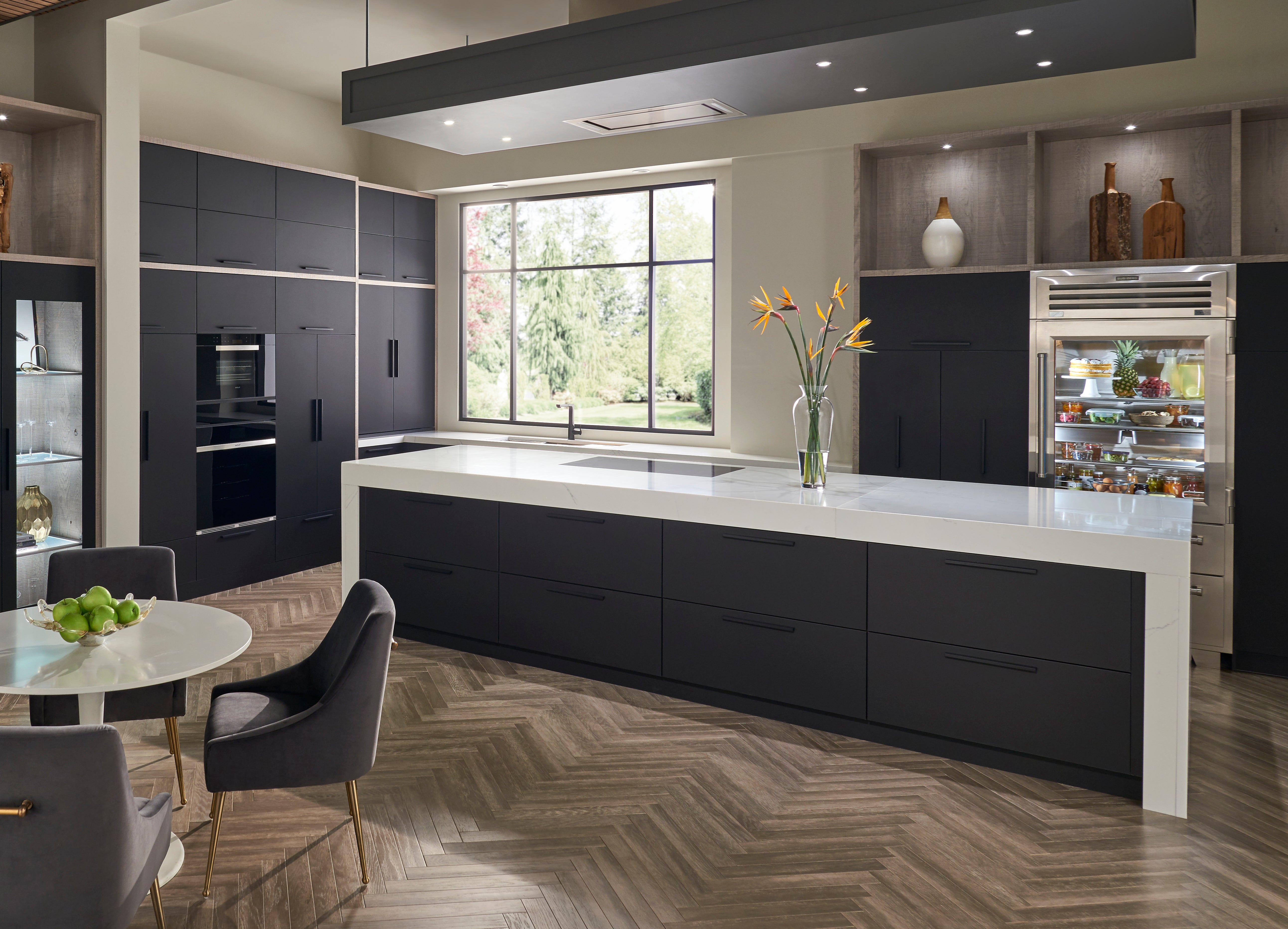 Modern Metro 2" Center to Center Finger Pull - Polished Chrome