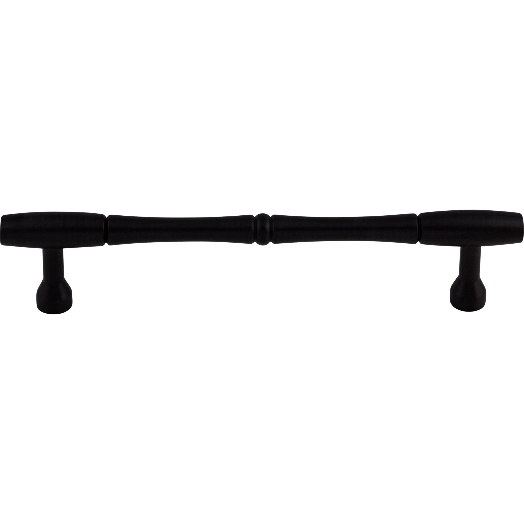 Nouveau Bamboo Bar Pull - Patina Black