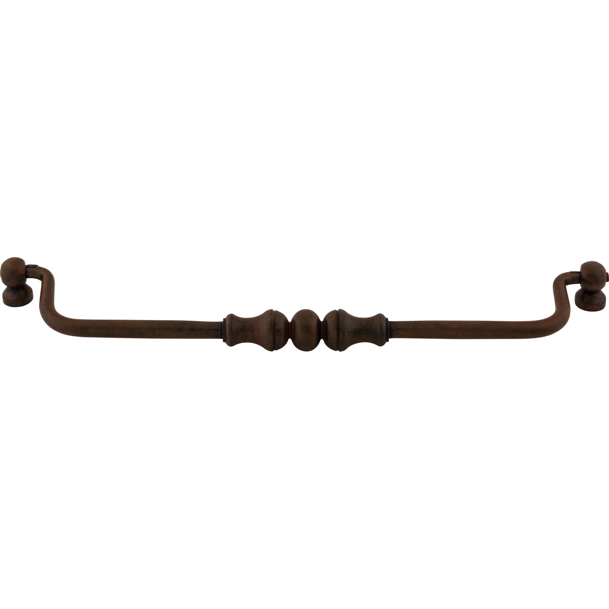Orne 10" Center to Center Drop Handle - Patina Rouge
