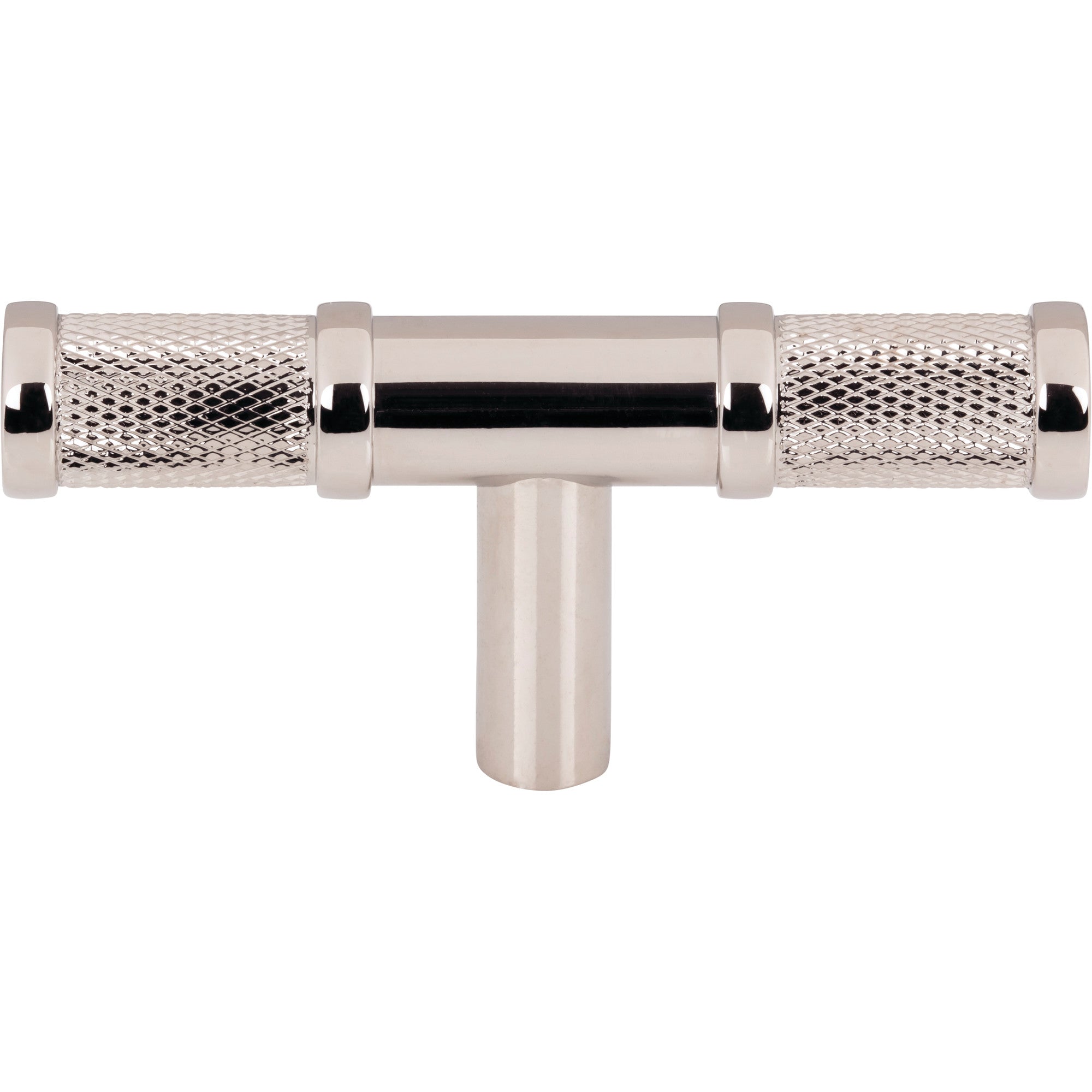 Burnham 3" Length Bar Knob - Polished Nickel
