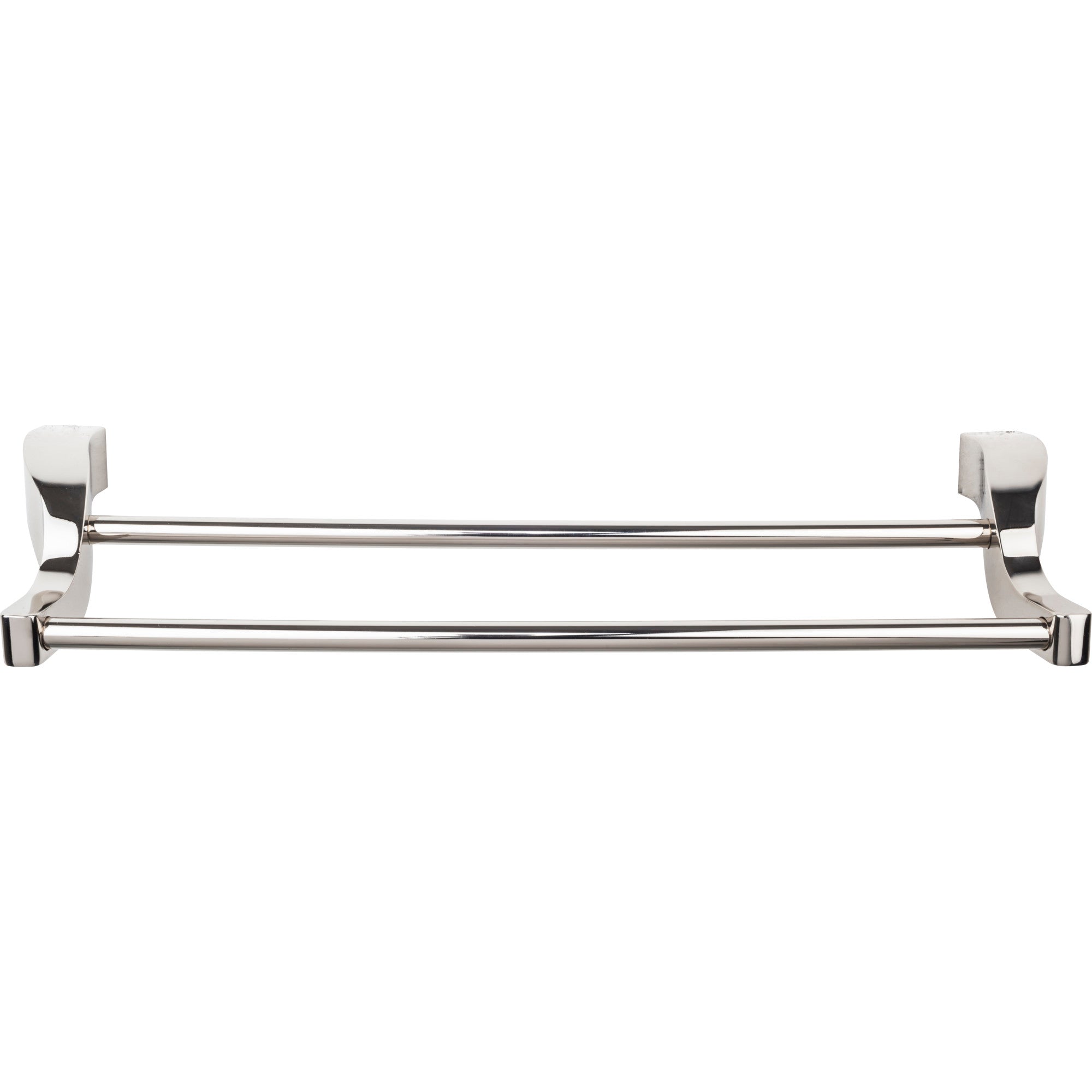 Aqua Double 31 1/4" Wall Mounted Towel Bar - Polished Nickel