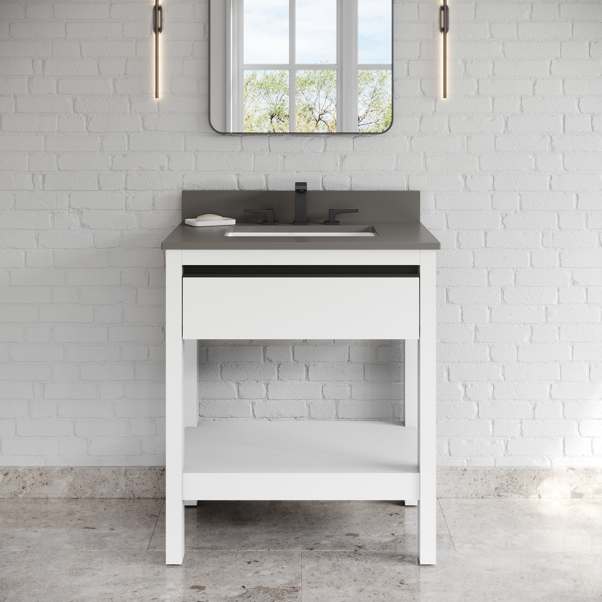 30" Jubilee Vanity – White