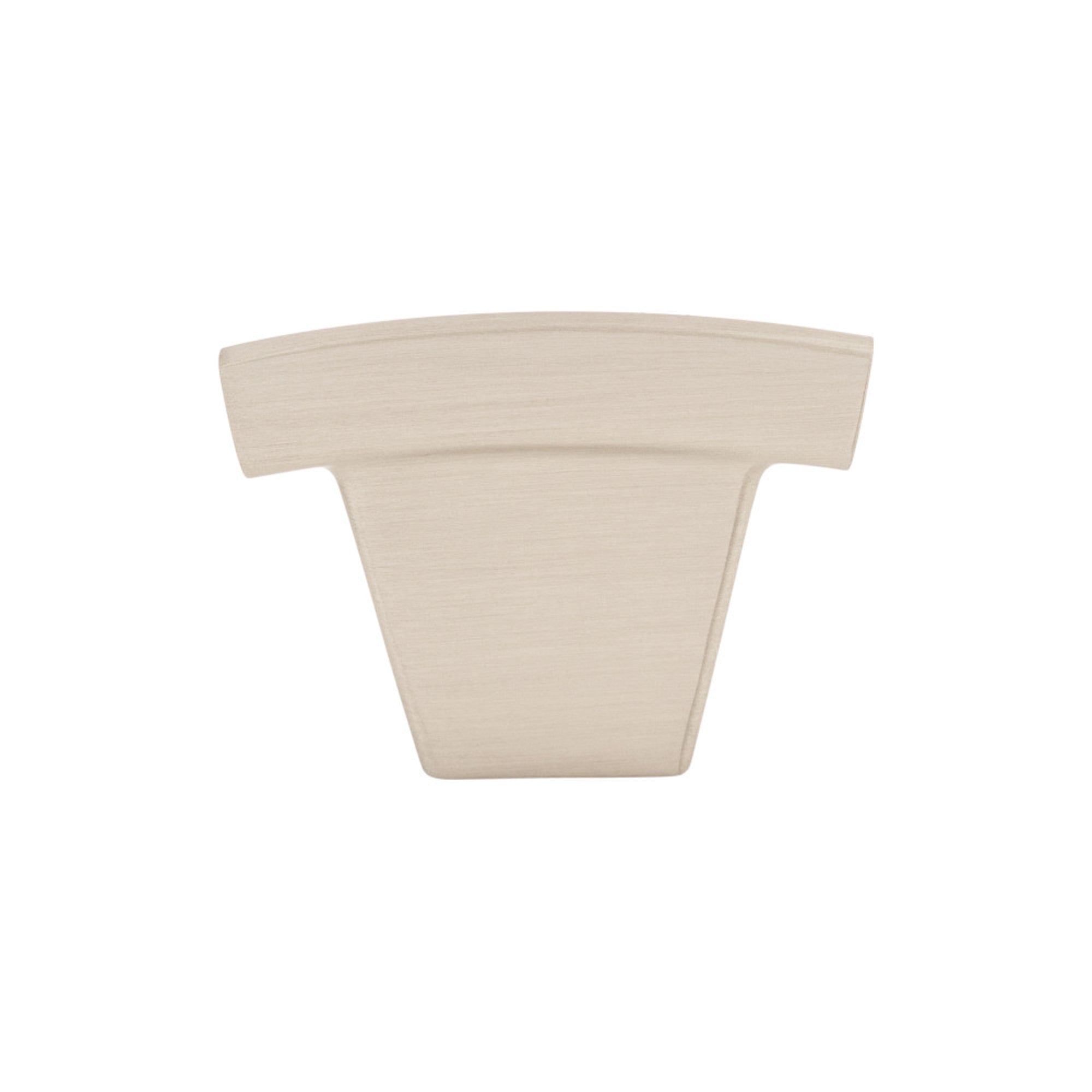 Arched Knob - Brushed Satin Nickel
