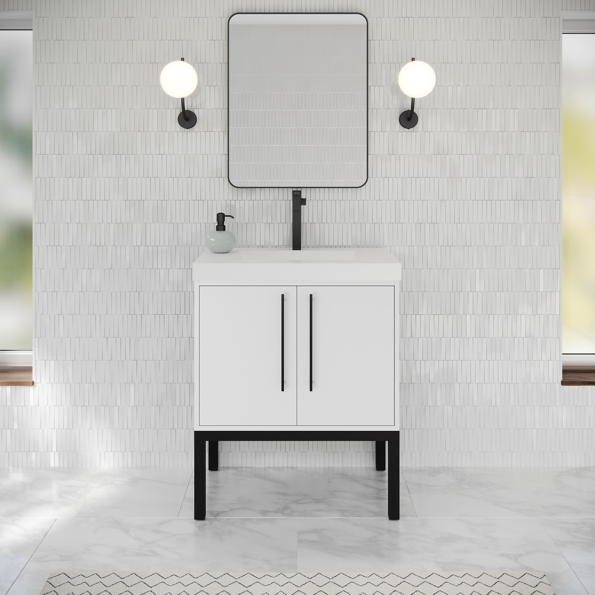 30" Tempest Vanity – White