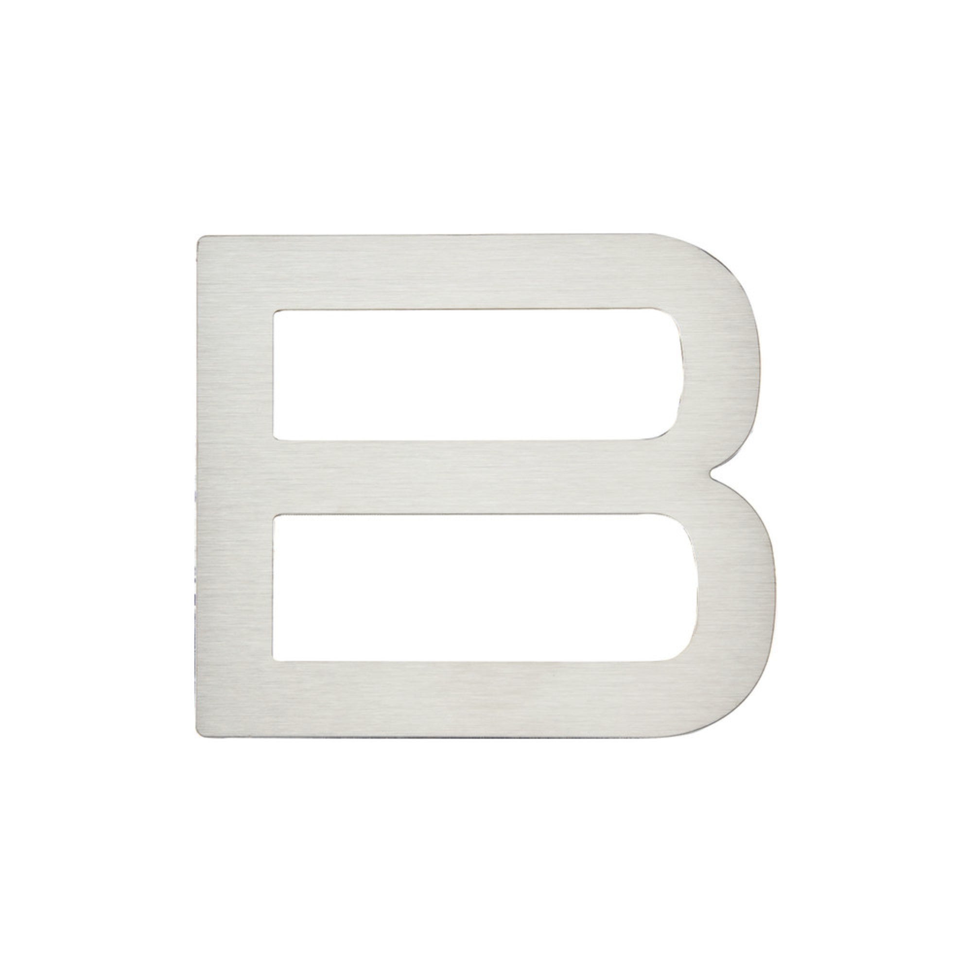 Paragon 4" H House Letter - Stainless Steel
