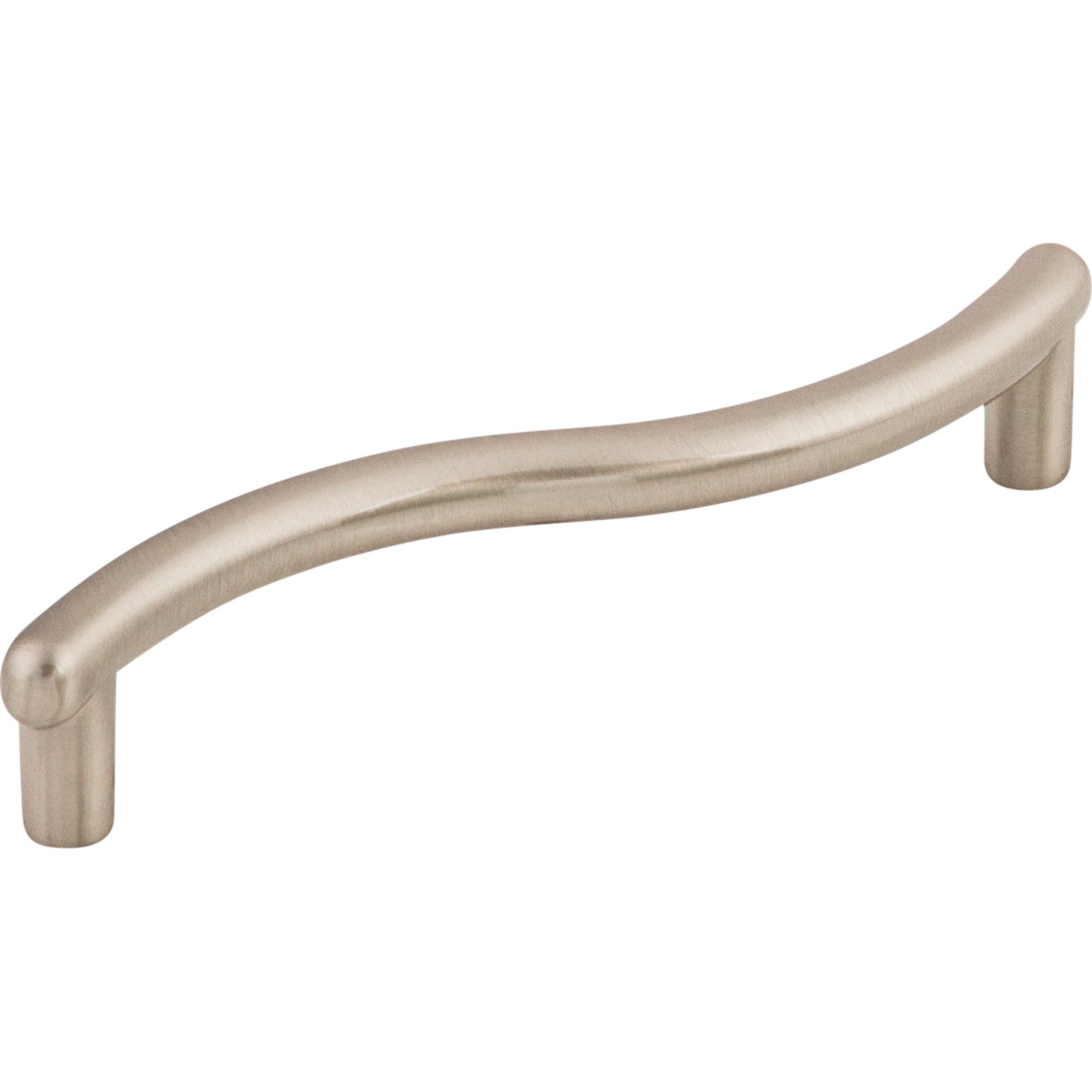Spiral 3 3/4" Center to Center Bar Pull - Brushed Satin Nickel