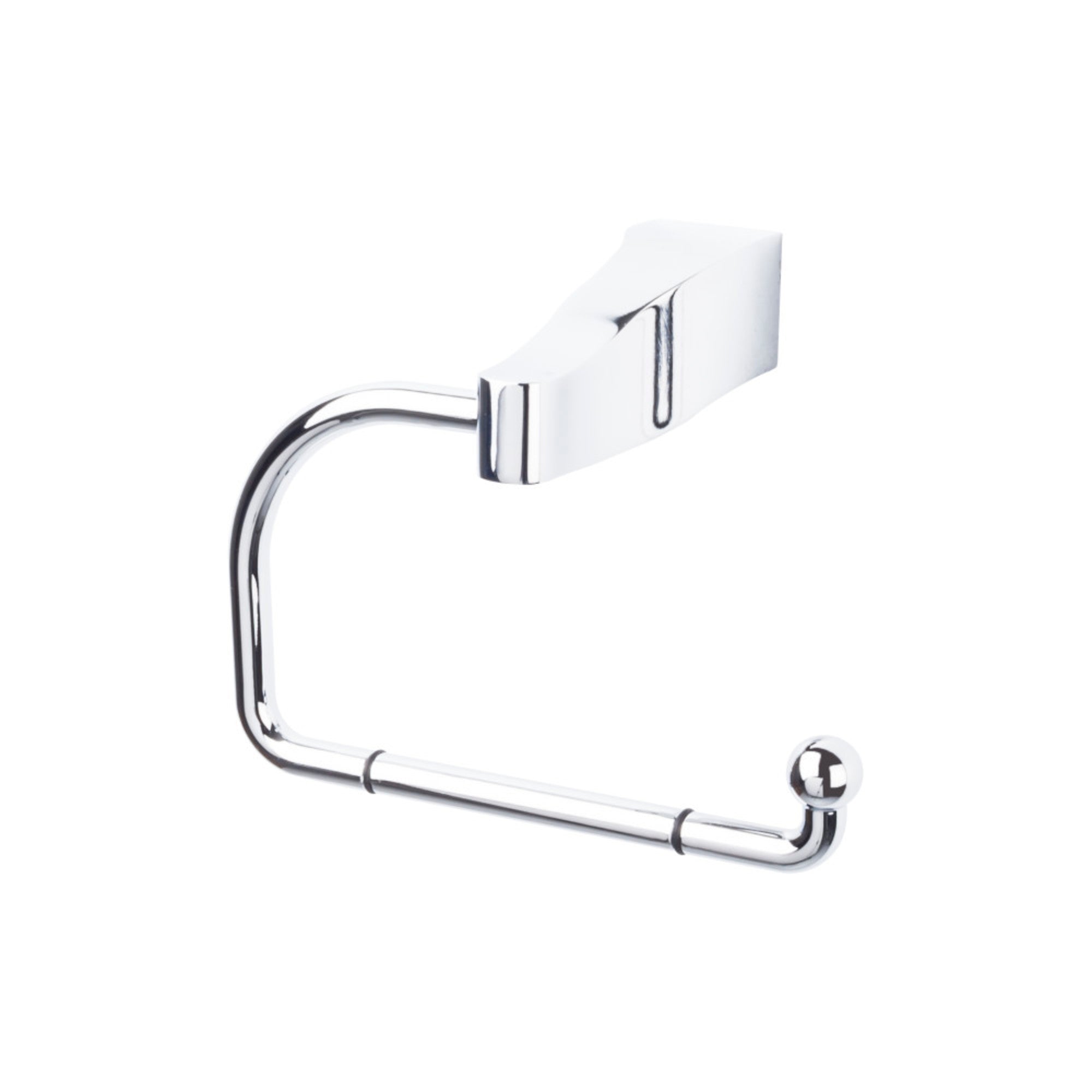 Aqua Wall Mounted Toilet Paper Holder - Polished Chrome