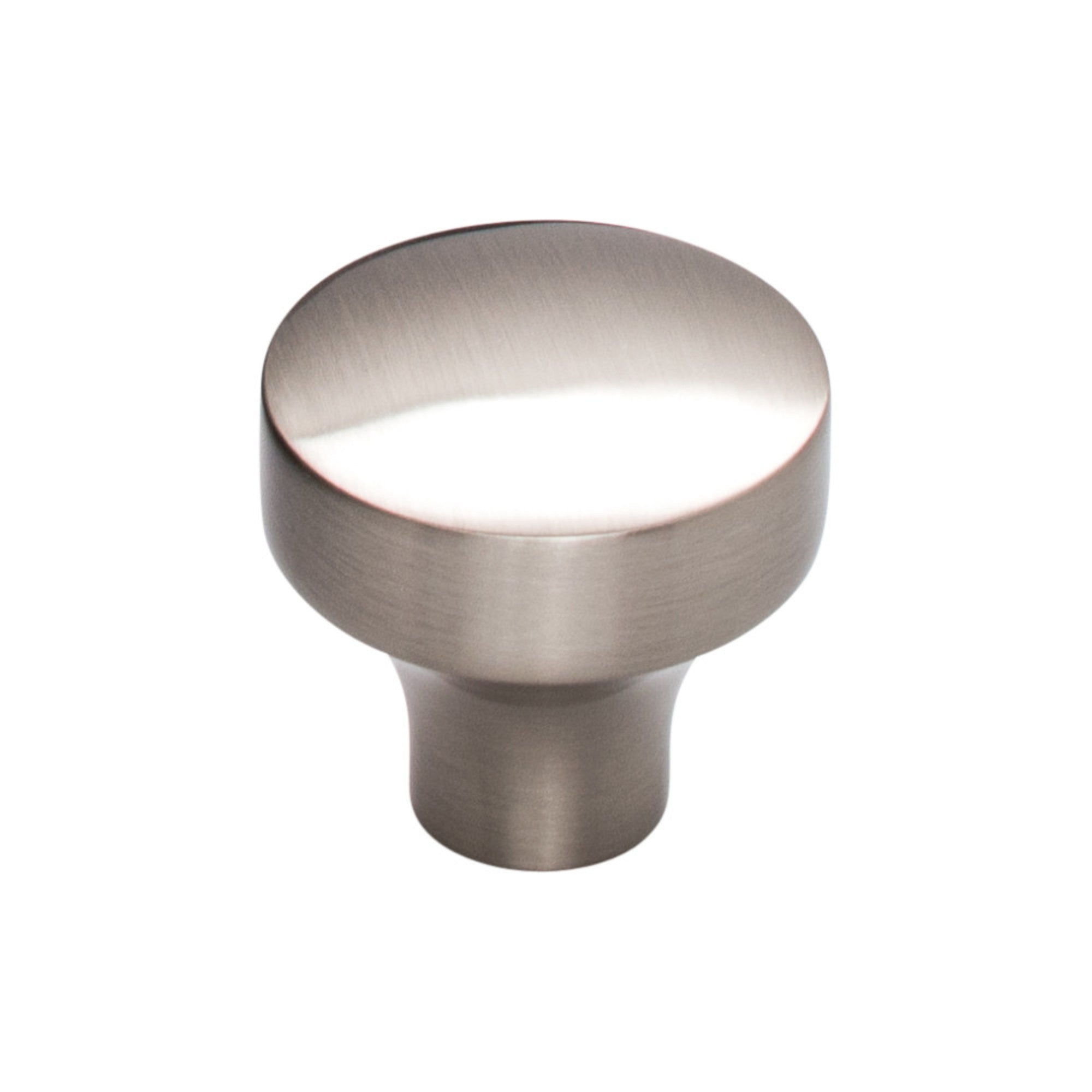 Kinney 1 1/4" Diameter Round Knob - Brushed Satin Nickel