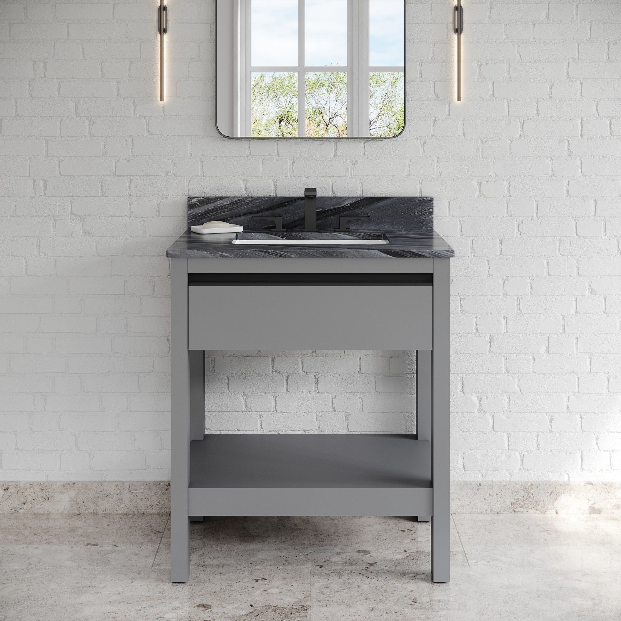30" Jubilee Vanity – Grey