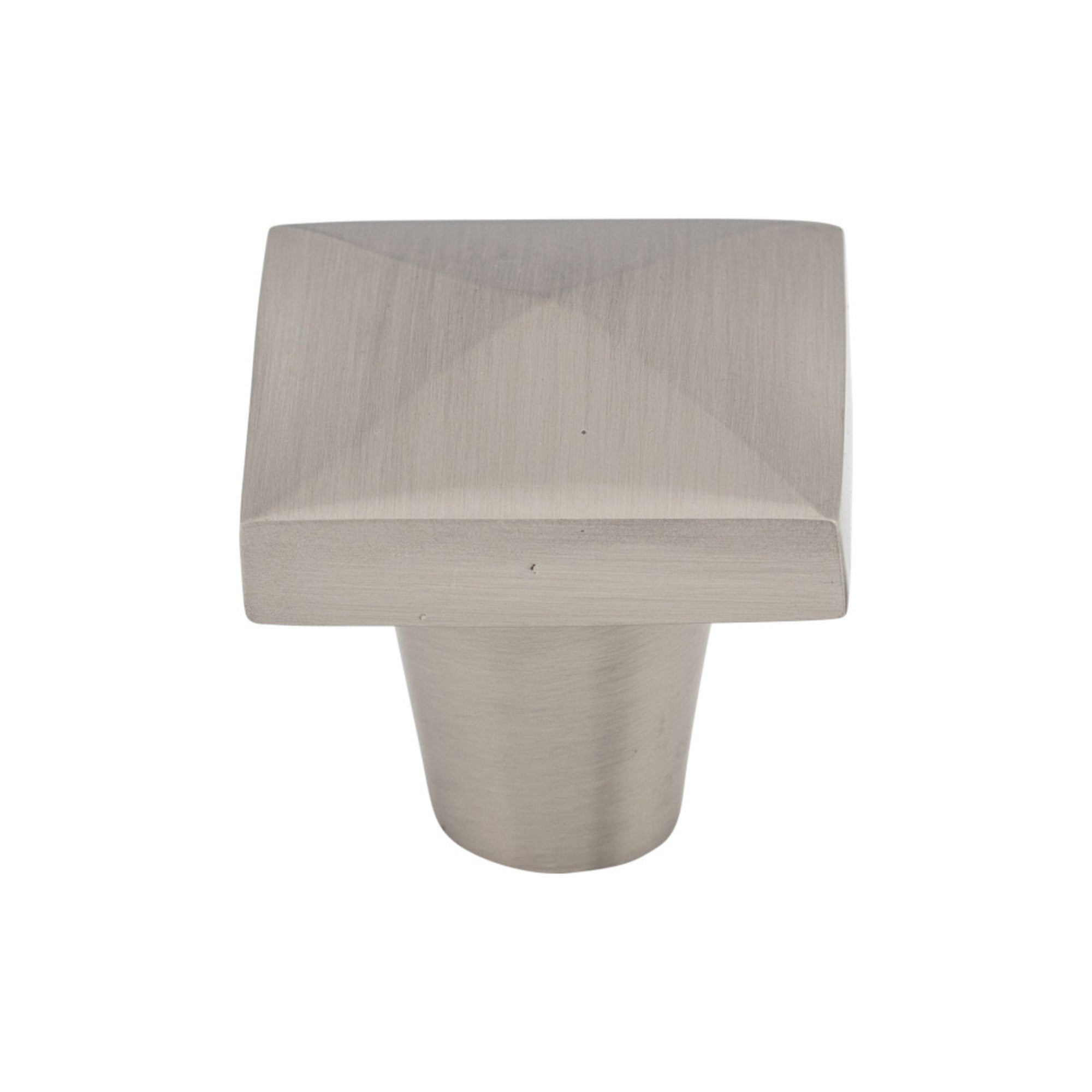 Aspen II Square Knob - Brushed Satin Nickel