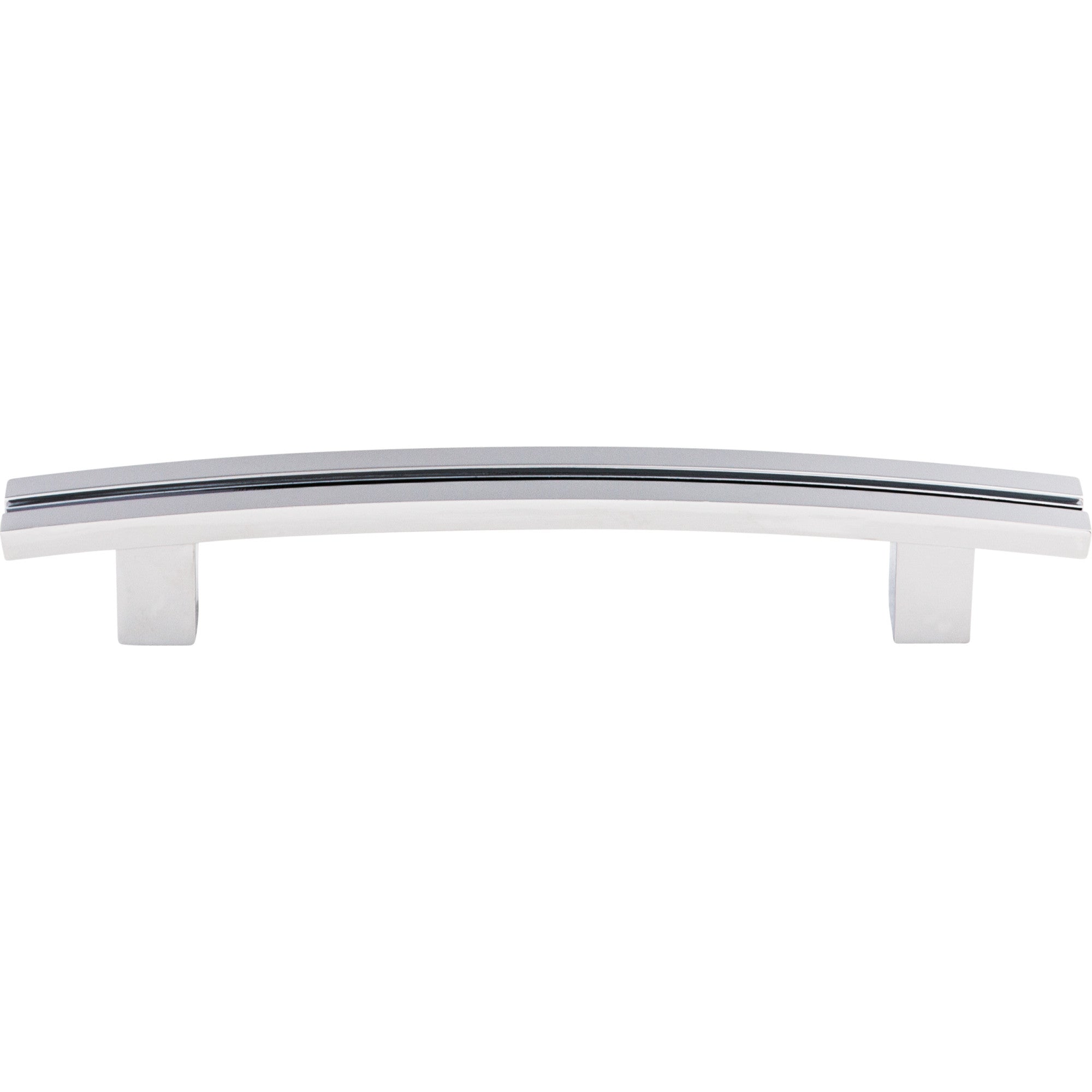 Inset Rail 5" Center to Center Bar Pull - Polished Chrome