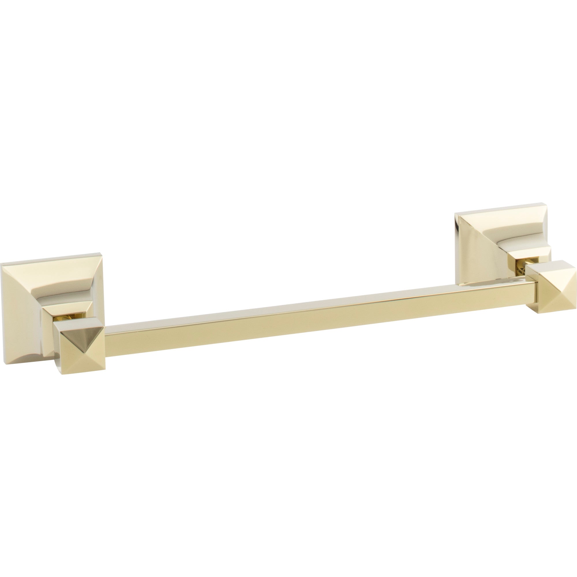 Gratitude Single 11 3/4" Wall Mounted Towel Bar - French Gold