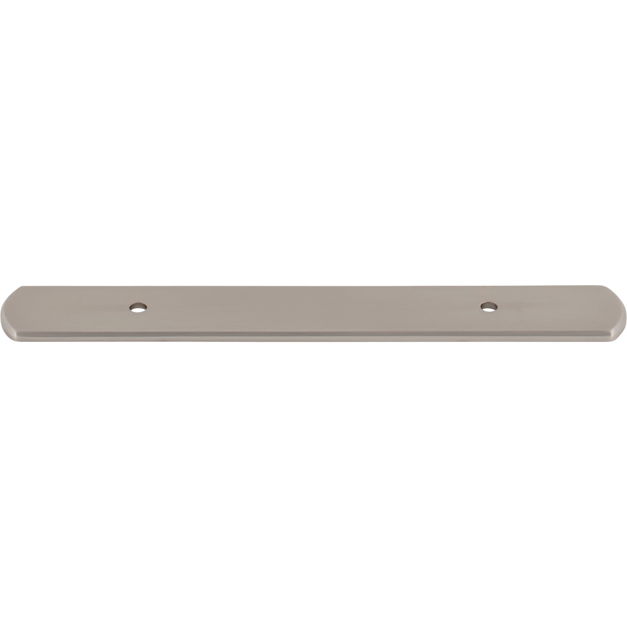 Wescott 3 3/4" Center to Center Pull Backplate - Brushed Satin Nickel