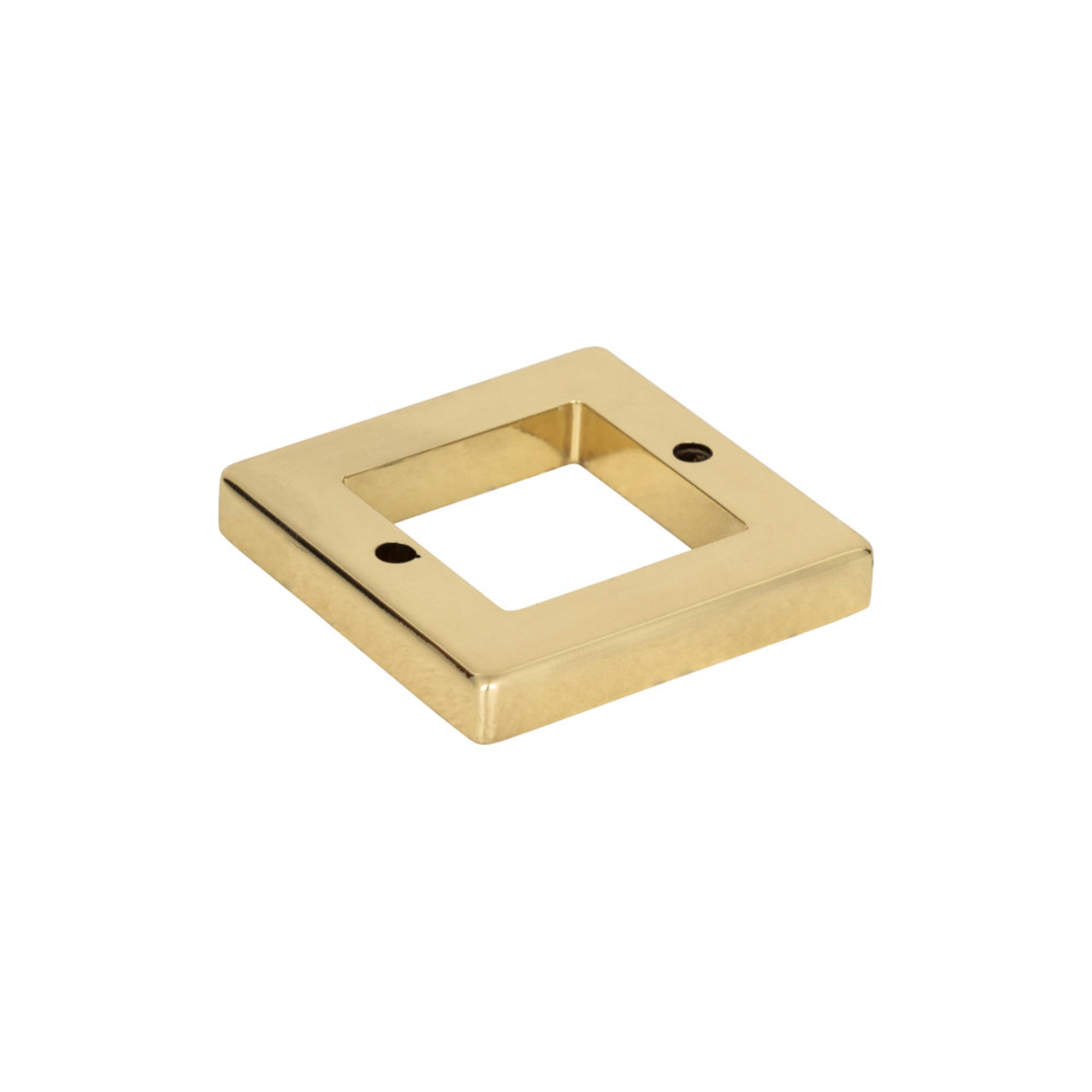 Tableau Square 1 7/16" Center to Center Pull Backplate - French Gold