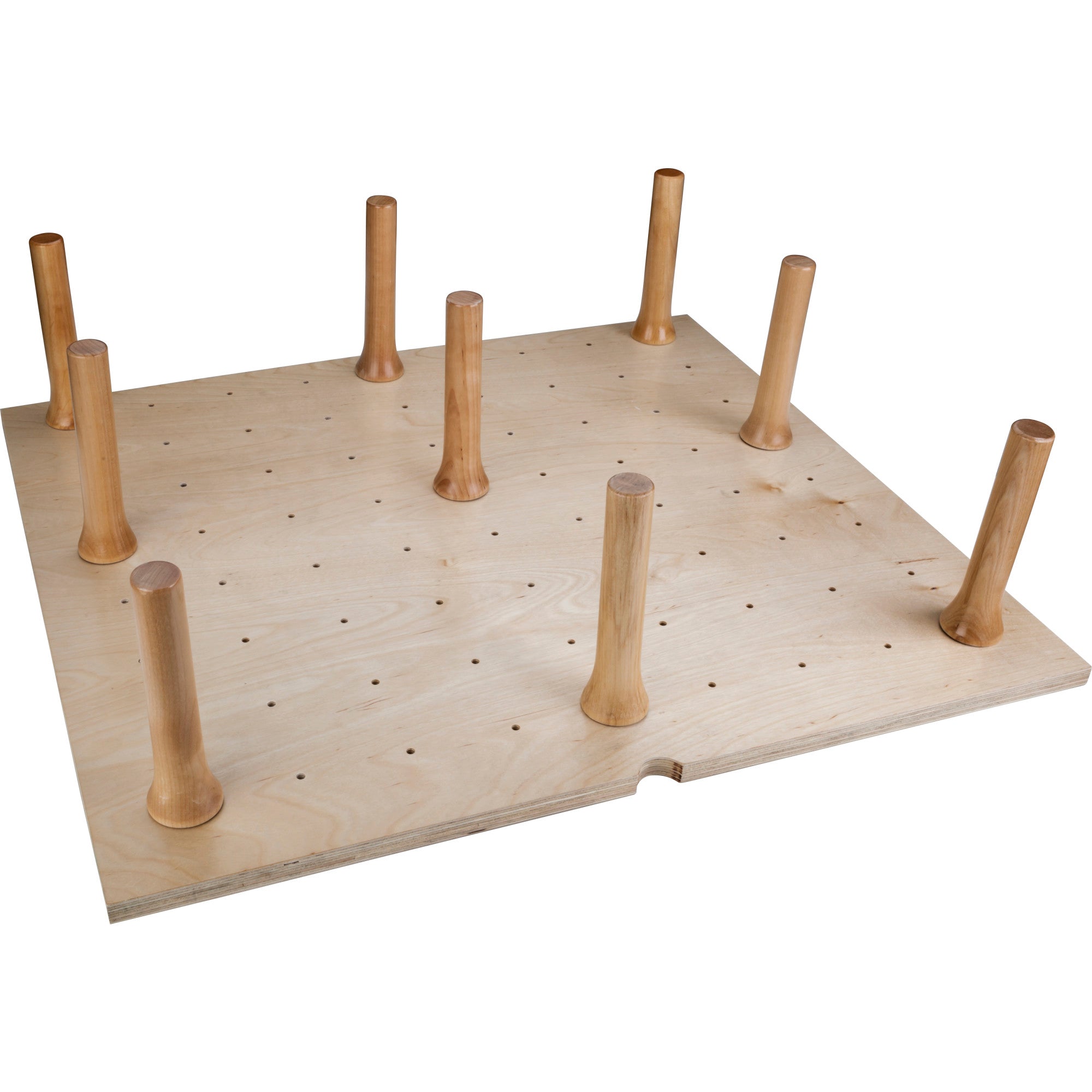 30" Peg Board Drawer Insert with 12 Pegs