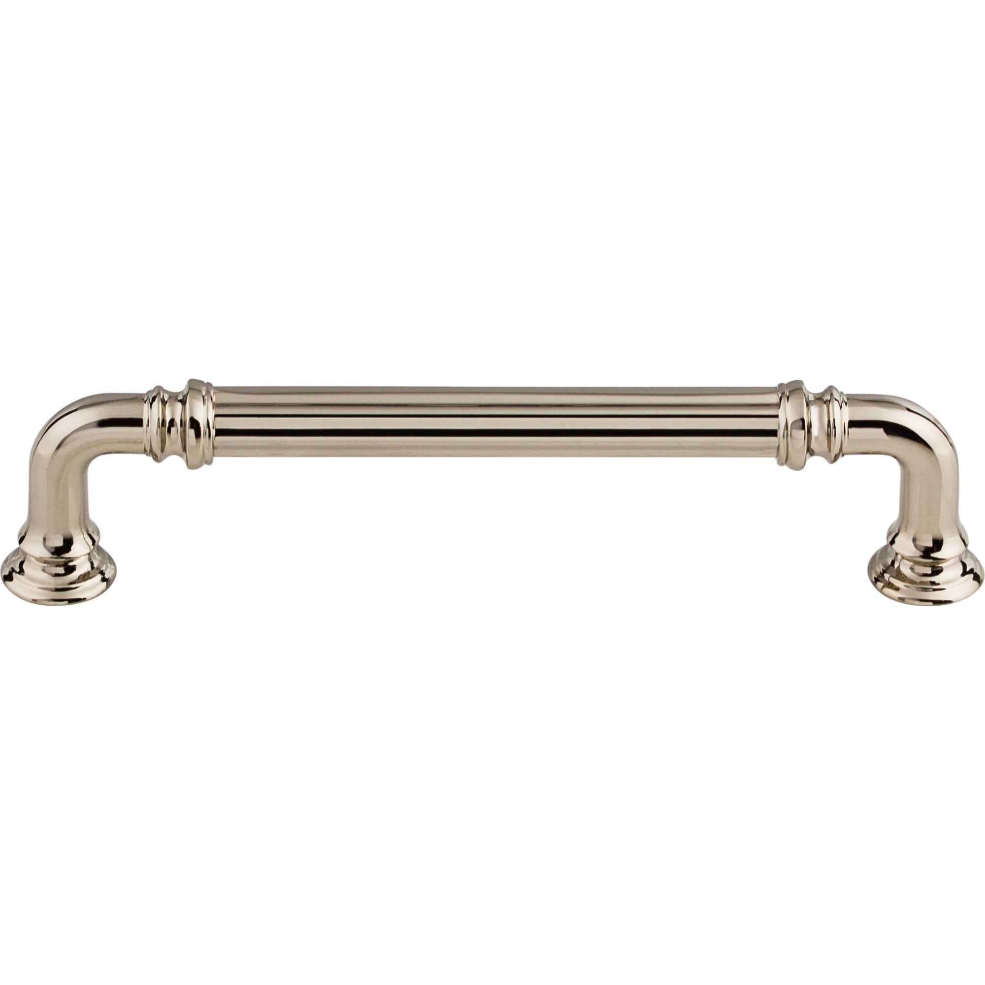 Reeded Bar Pull - Polished Nickel