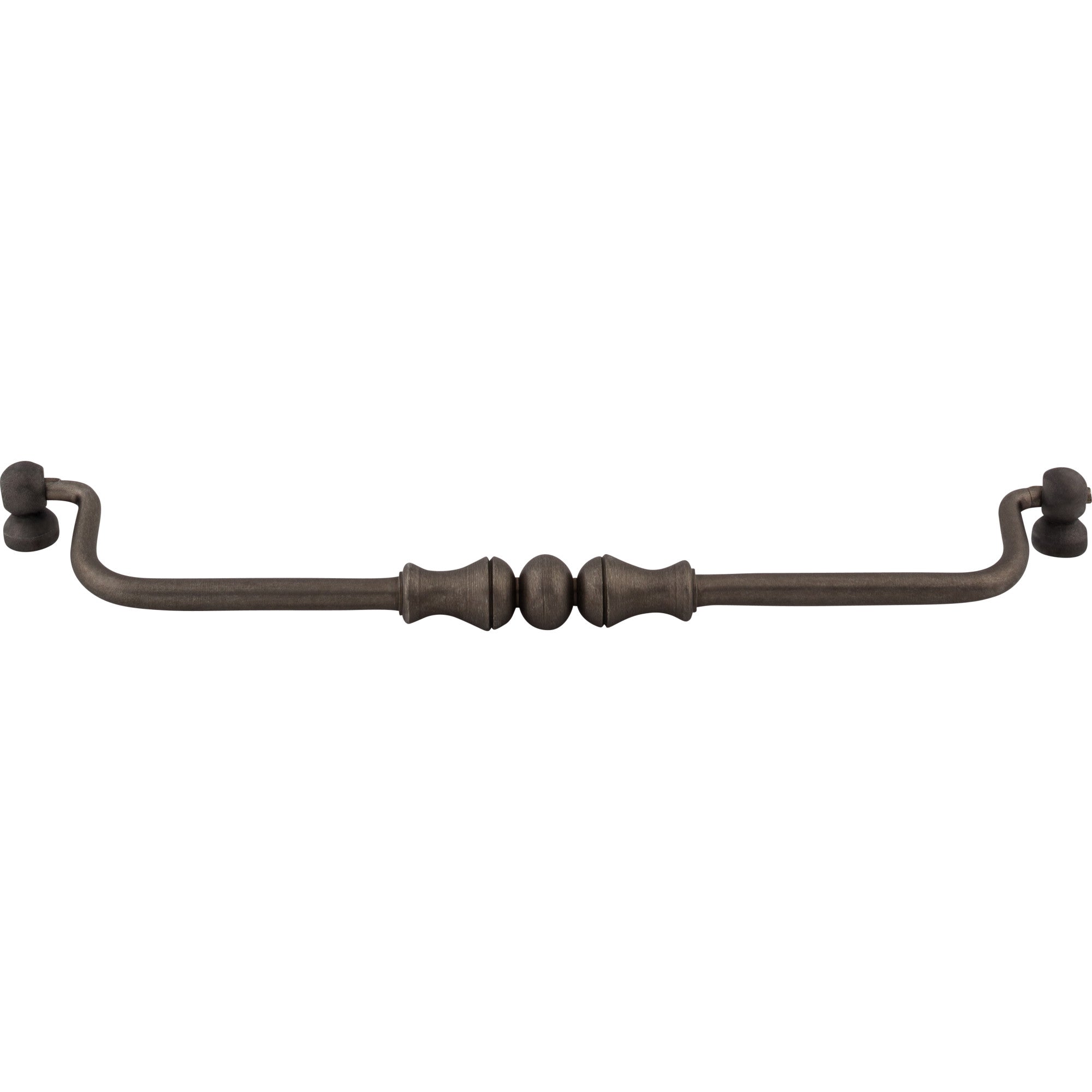 Orne 10" Center to Center Drop Handle - Pewter