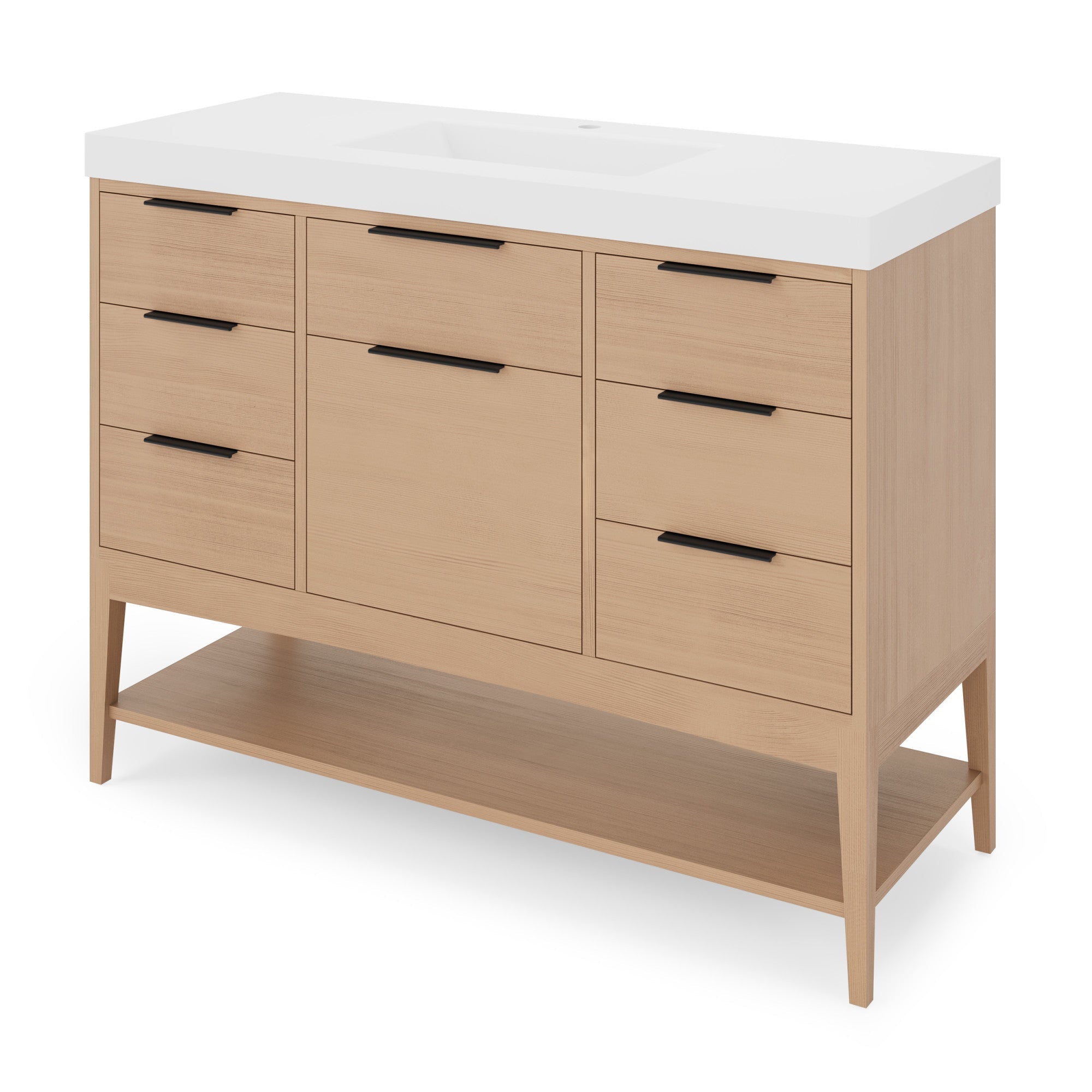 48" Gardner Vanity – Natural Oak