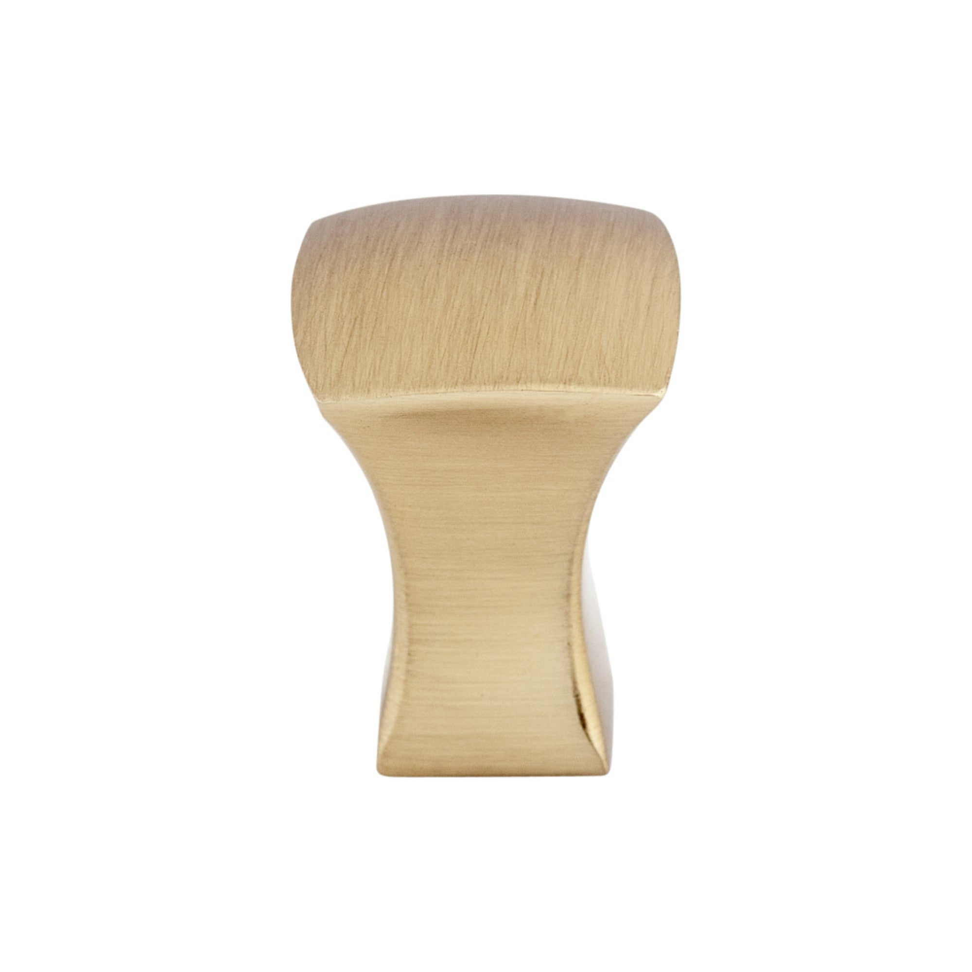 Glacier 3/4" Length Square Knob - Honey Bronze