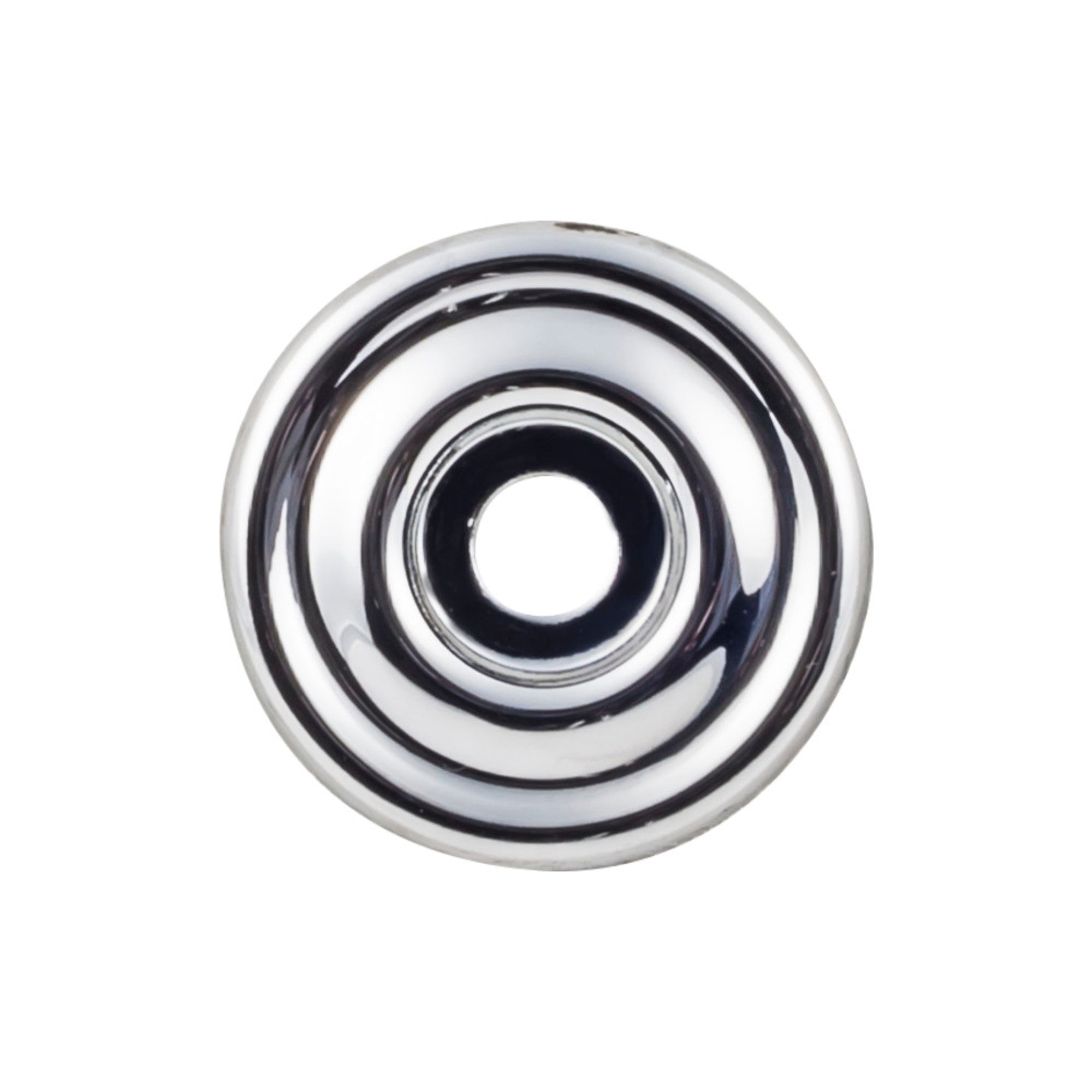 Brixton Knob Backplate - Polished Chrome